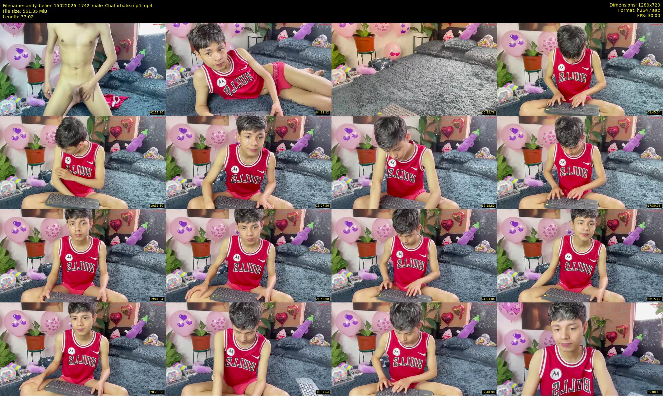 andy_belier — 38 minute Chaturbate male cam show recording, 720p, Feb 15, 2026