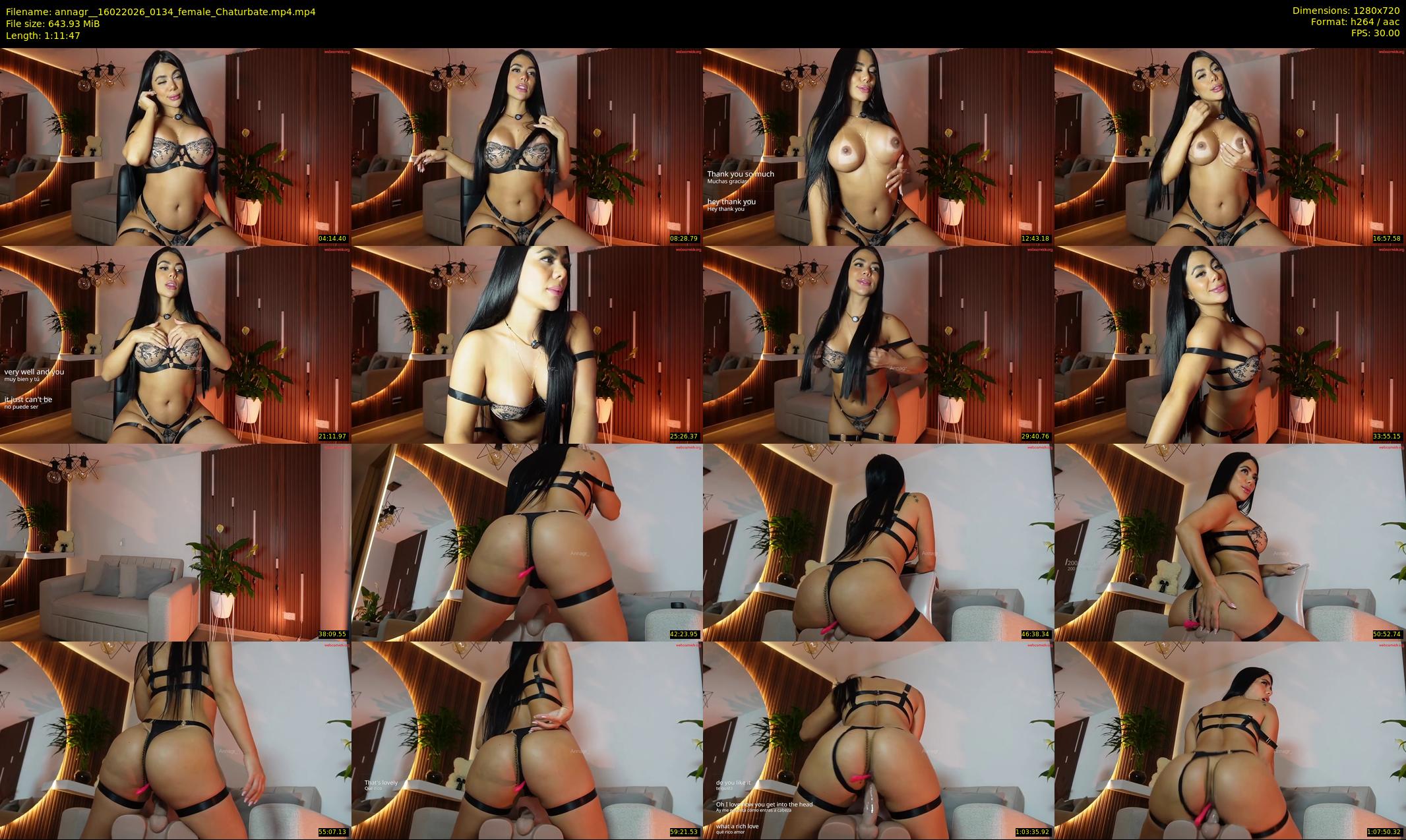 annagr_ — 72 minute Chaturbate female cam show recording, 720p, Feb 16, 2026