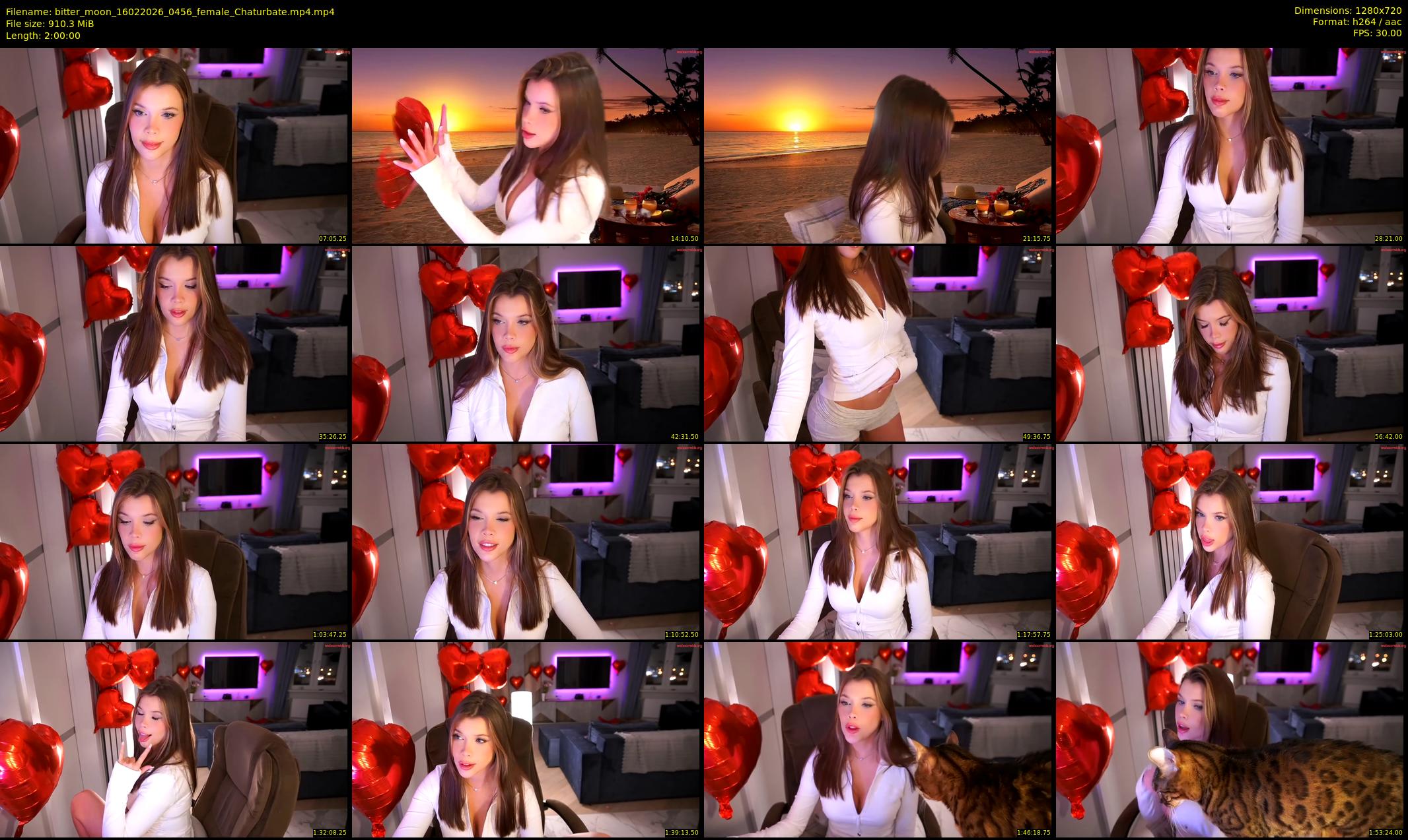 bitter_moon — 120 minute Chaturbate female cam show recording, 720p, Feb 16, 2026