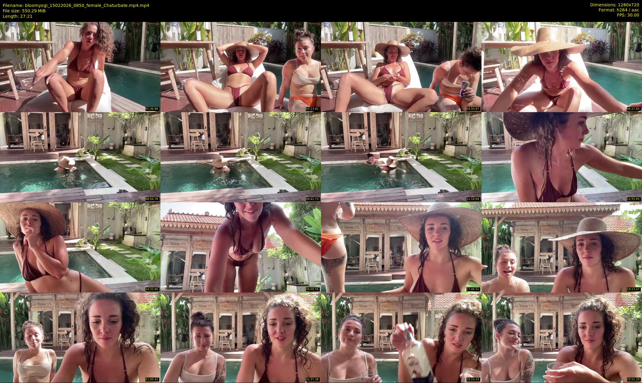 bloomyogi — 28 minute Chaturbate female cam show recording, 720p, Feb 15, 2026