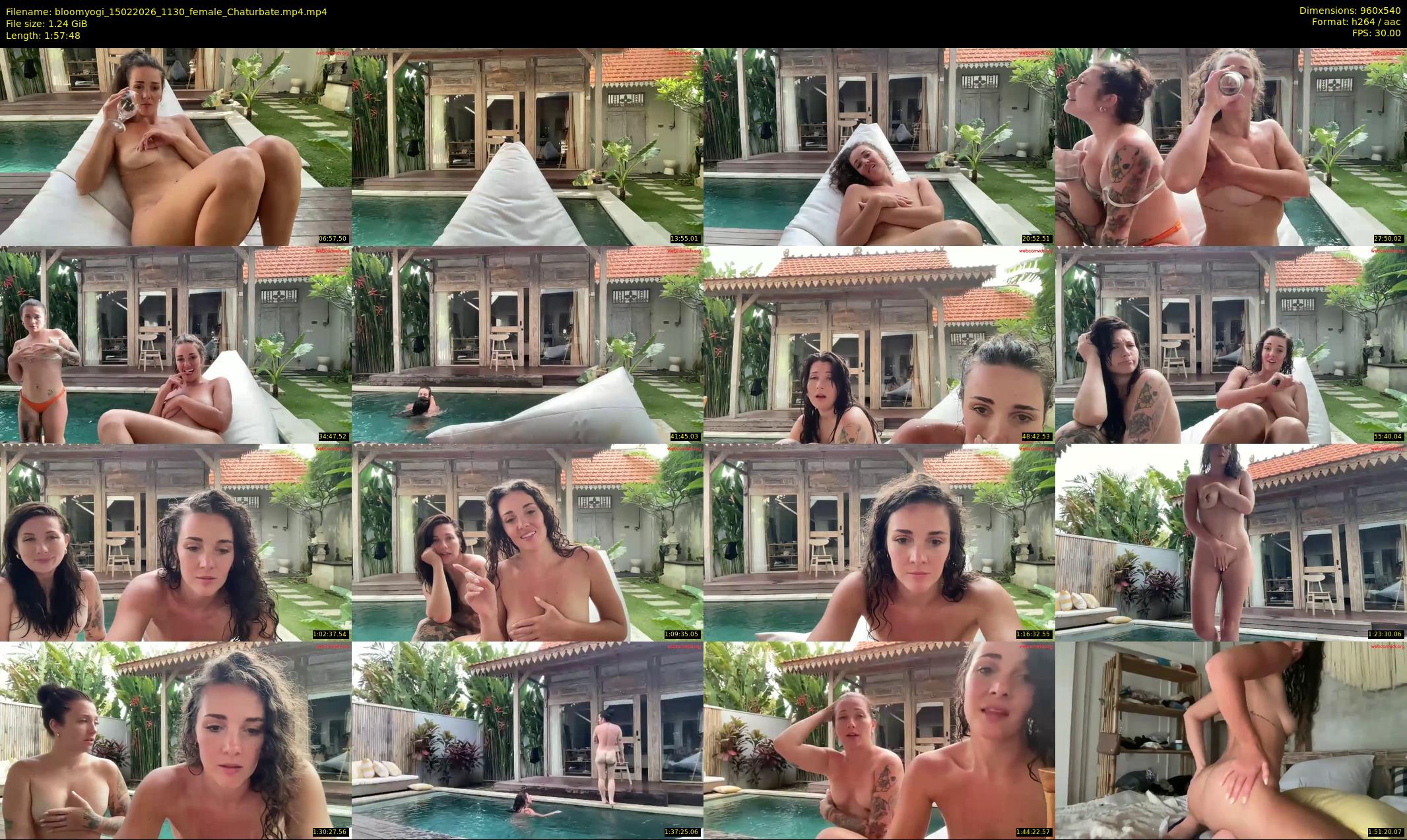 bloomyogi — 118 minute Chaturbate female cam show recording, 480p, Feb 15, 2026