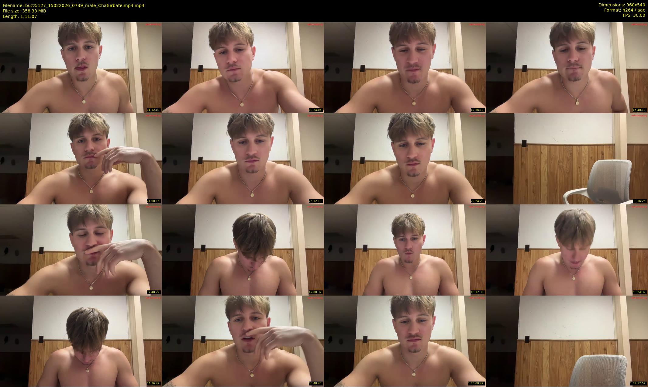 buzz5127 — 72 minute Chaturbate male cam show recording, 480p, Feb 15, 2026