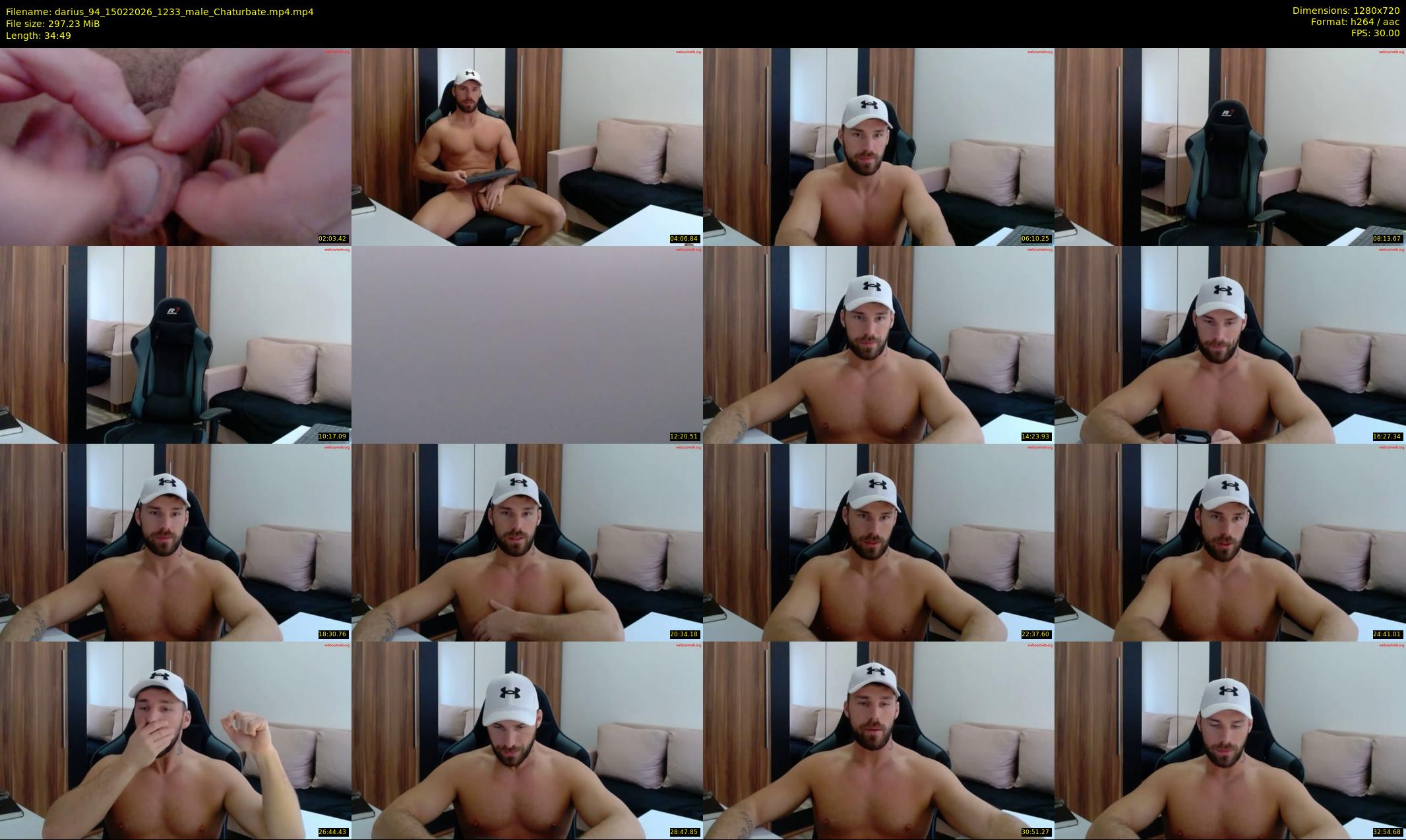 darius_94 — 35 minute Chaturbate male cam show recording, 720p, Feb 15, 2026