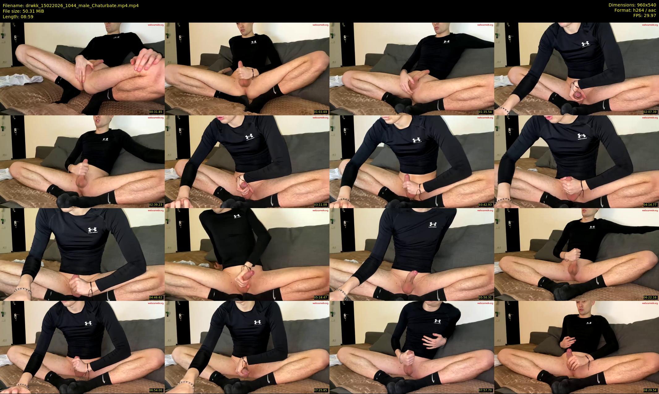 drwkk — 9 minute Chaturbate male cam show recording, 480p, Feb 15, 2026