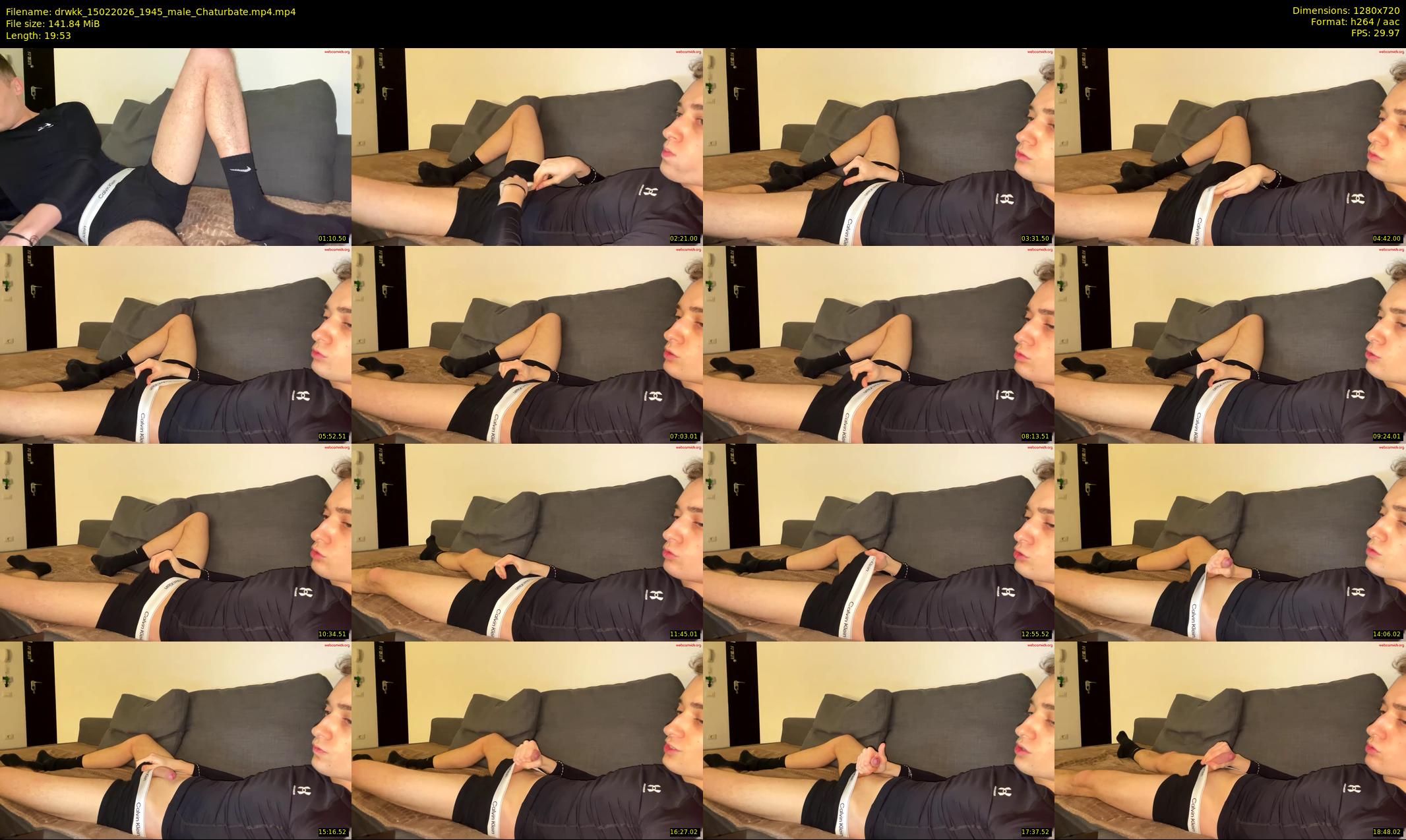 drwkk — 20 minute Chaturbate male cam show recording, 720p, Feb 15, 2026