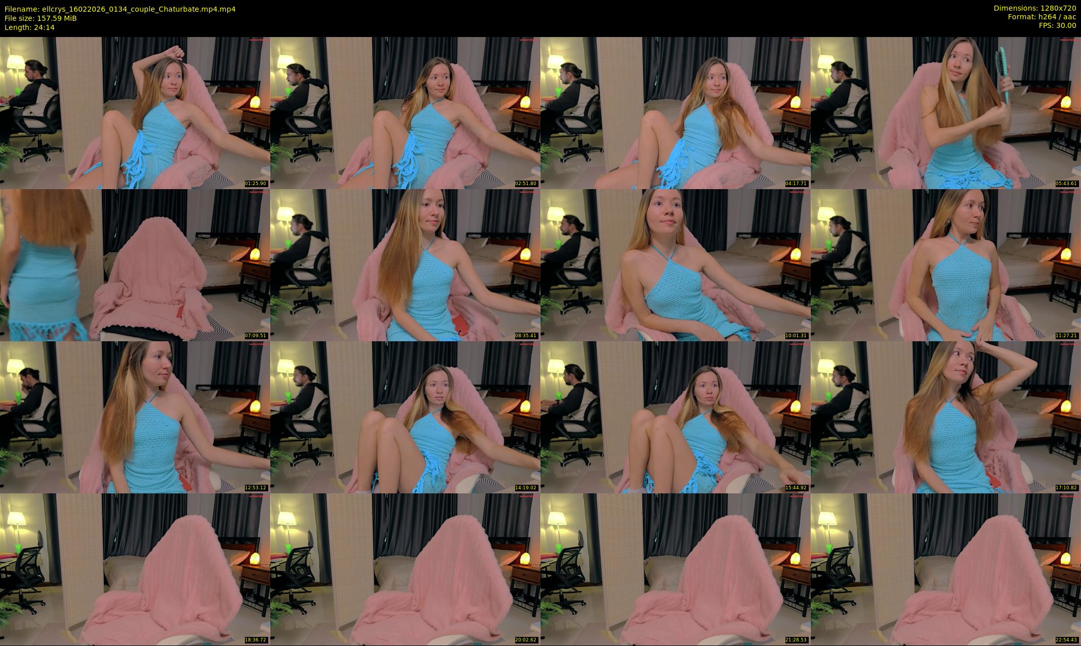 ellcrys — 25 minute Chaturbate couple cam show recording, 720p, Feb 16, 2026