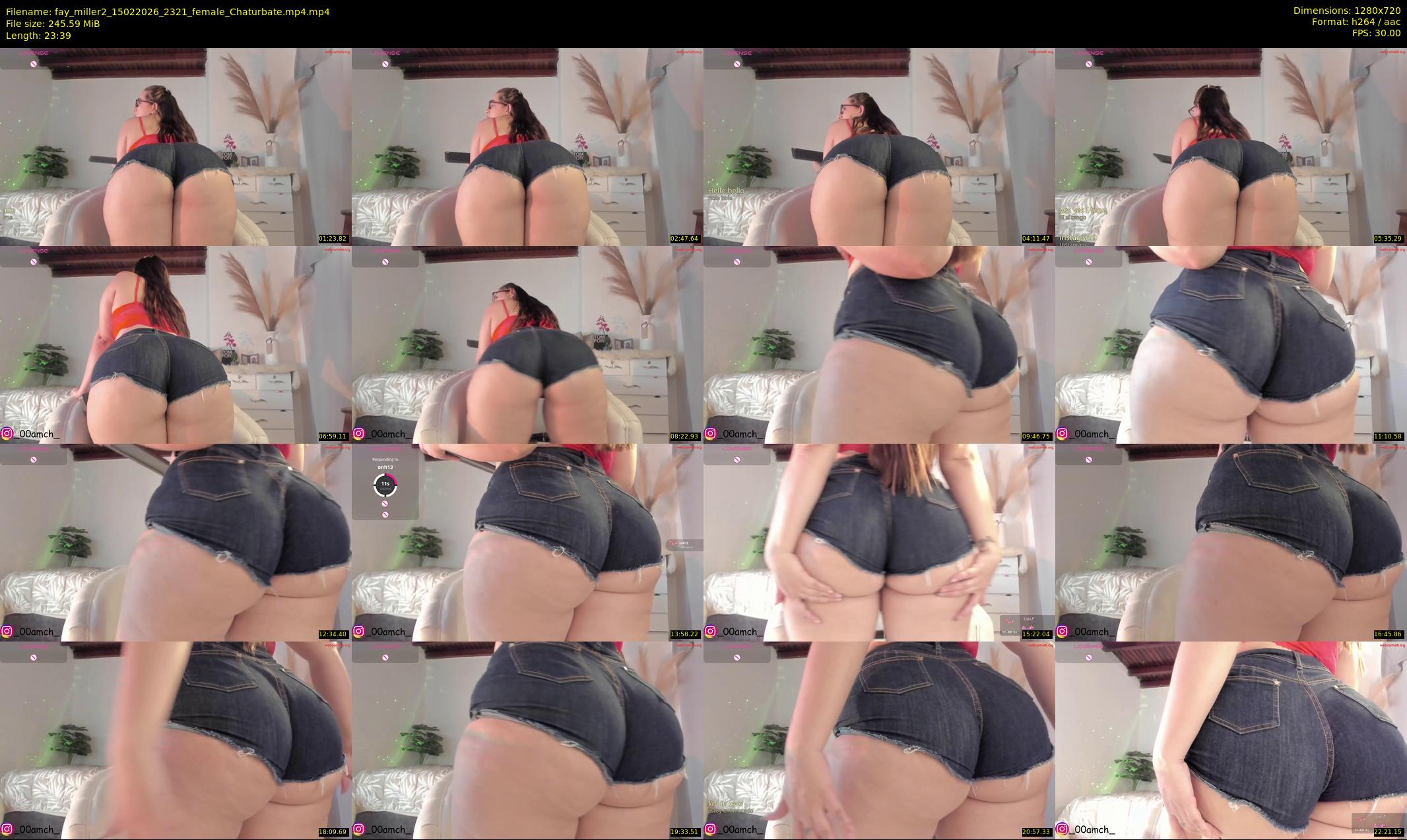 fay_miller2 — 24 minute Chaturbate female cam show recording, 720p, Feb 15, 2026