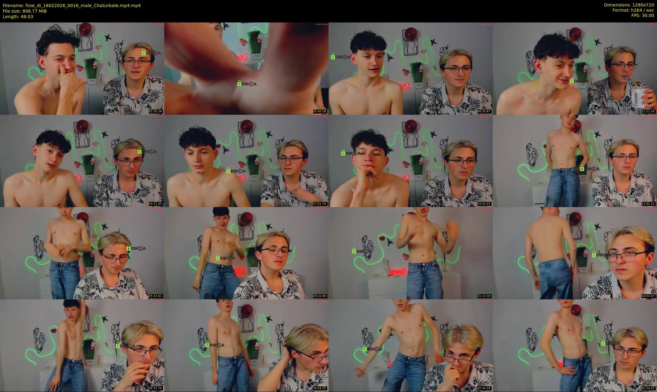 fose_di — 49 minute Chaturbate male cam show recording, 720p, Feb 16, 2026