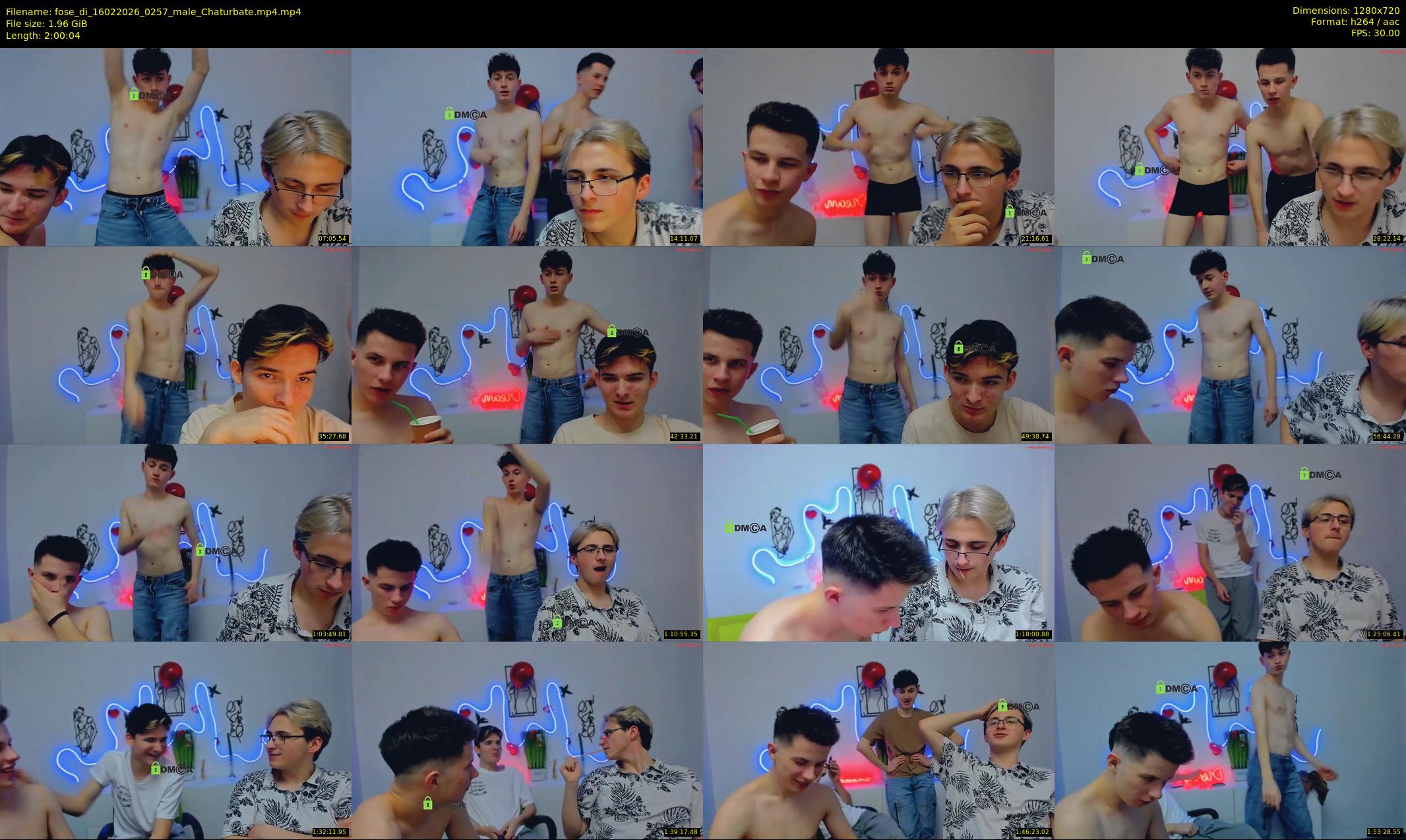 fose_di — 121 minute Chaturbate male cam show recording, 720p, Feb 16, 2026