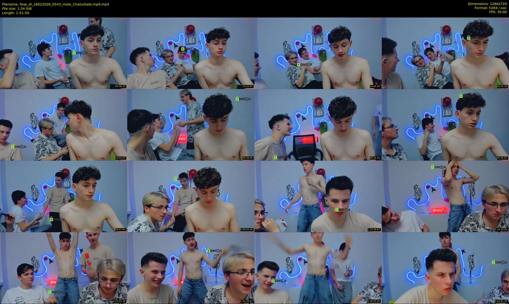 fose_di — 112 minute Chaturbate male cam show recording, 720p, Feb 16, 2026