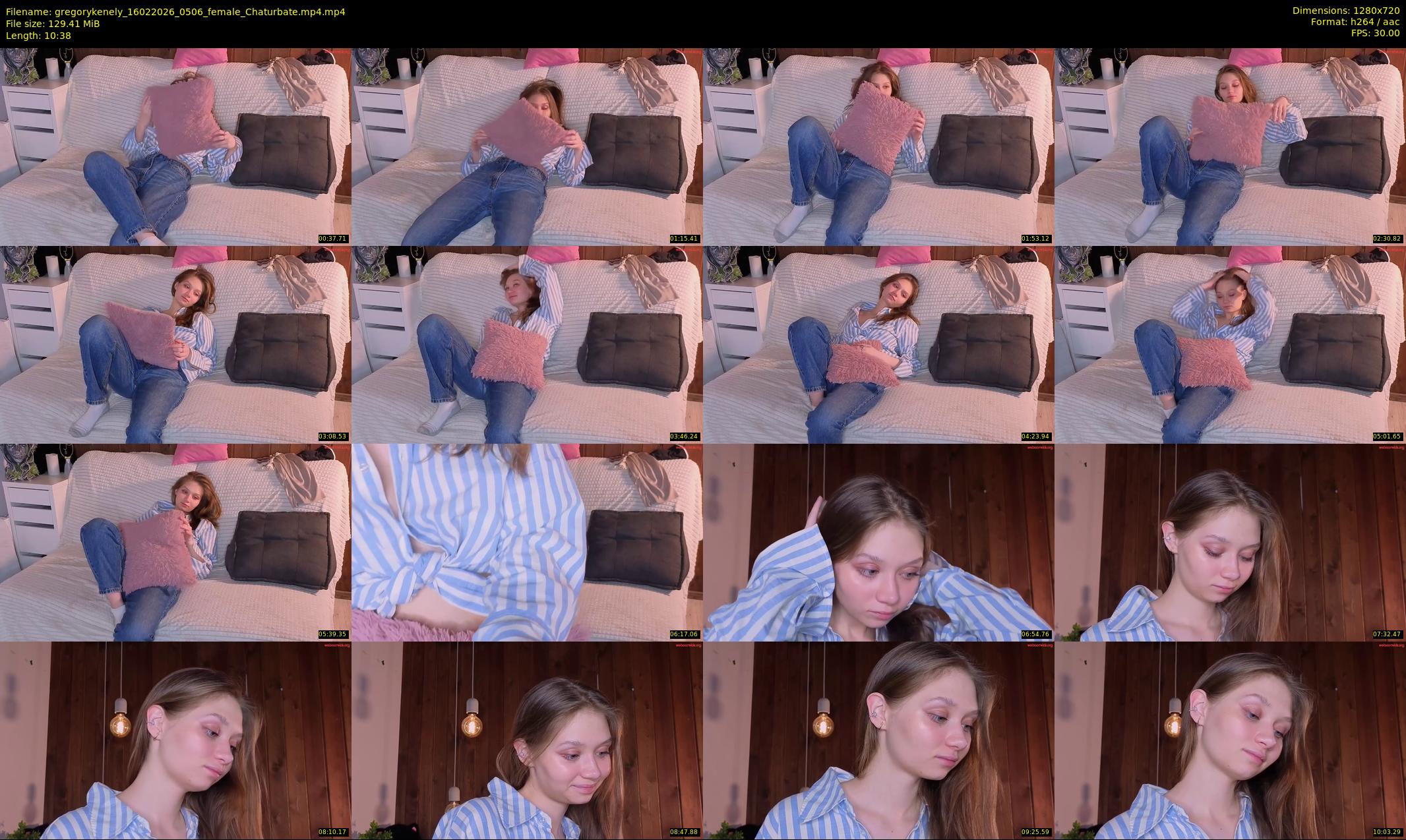 gregorykenely — 11 minute Chaturbate female cam show recording, 720p, Feb 16, 2026