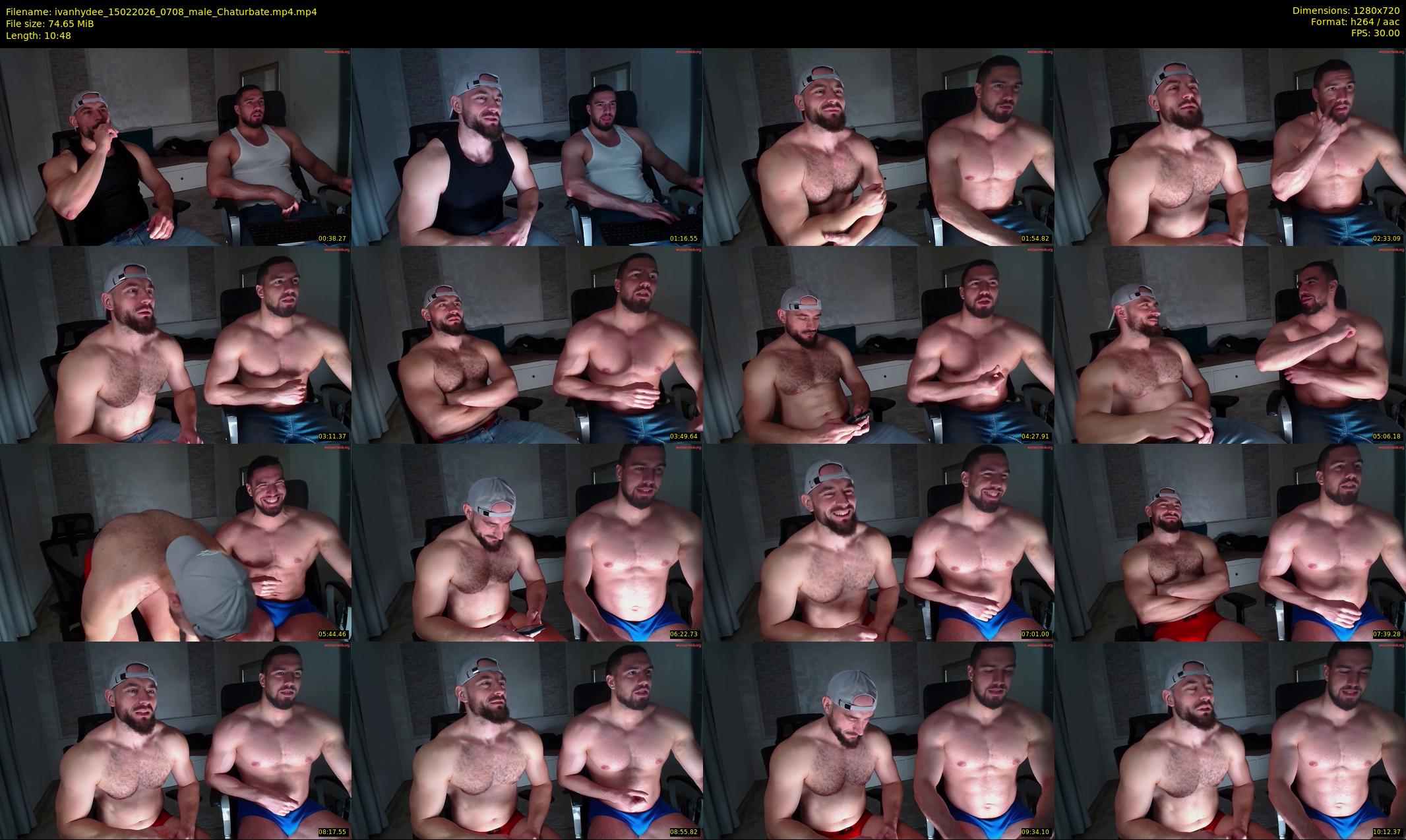 ivanhydee — 11 minute Chaturbate male cam show recording, 720p, Feb 15, 2026