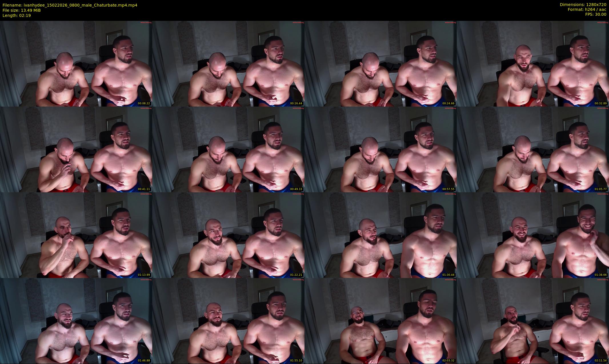 ivanhydee — 3 minute Chaturbate male cam show recording, 720p, Feb 15, 2026