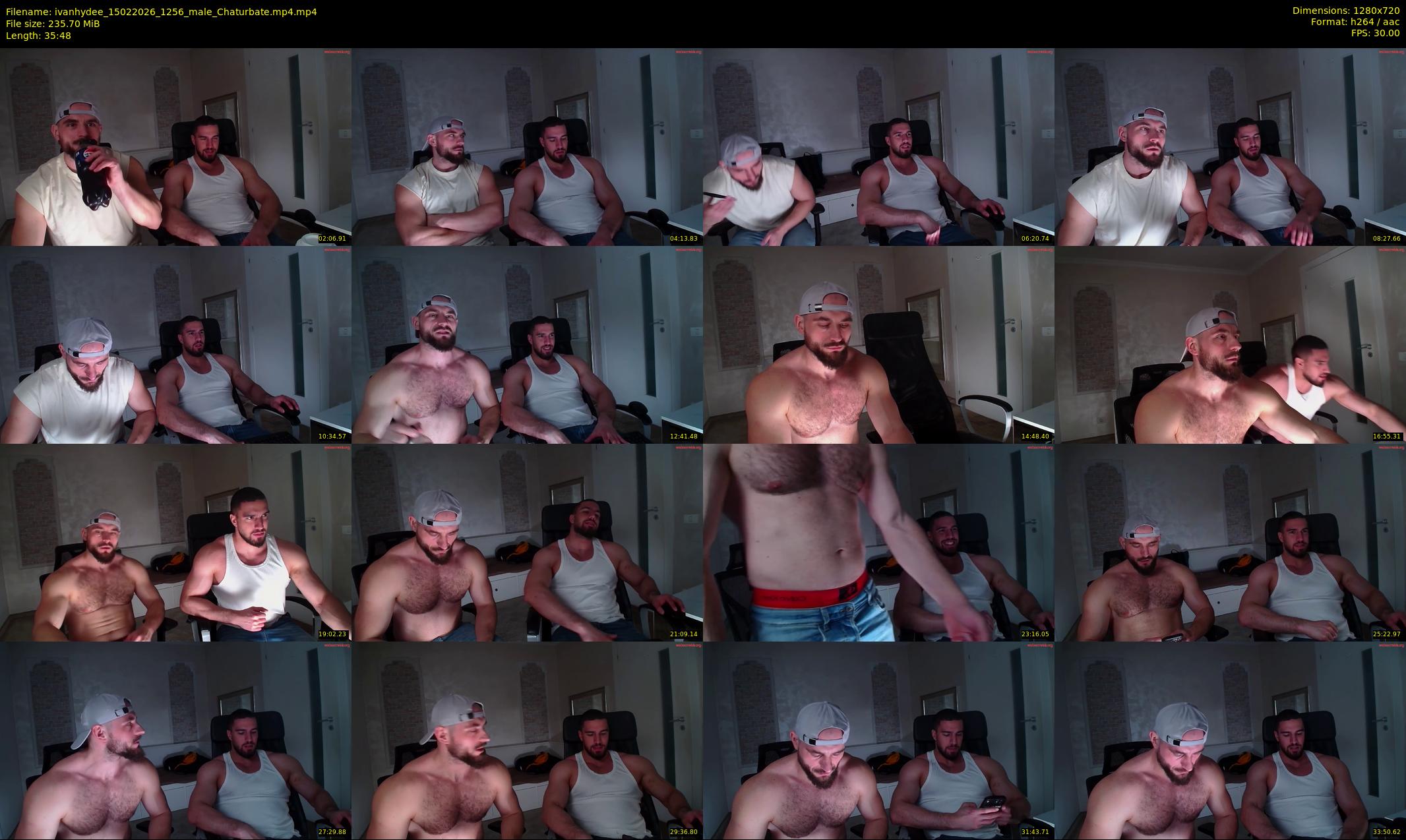 ivanhydee — 36 minute Chaturbate male cam show recording, 720p, Feb 15, 2026