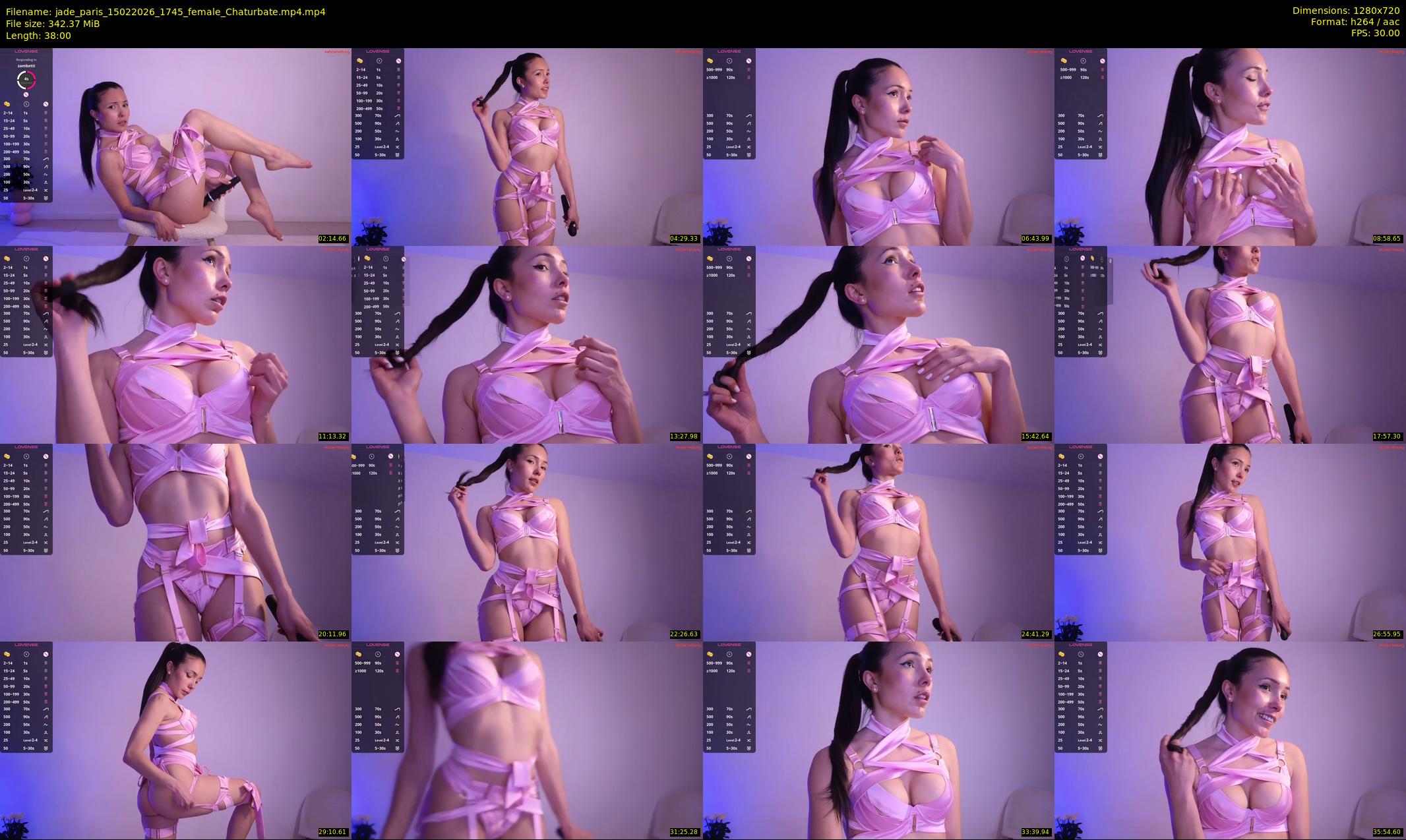 jade_paris — 38 minute Chaturbate female cam show recording, 720p, Feb 15, 2026