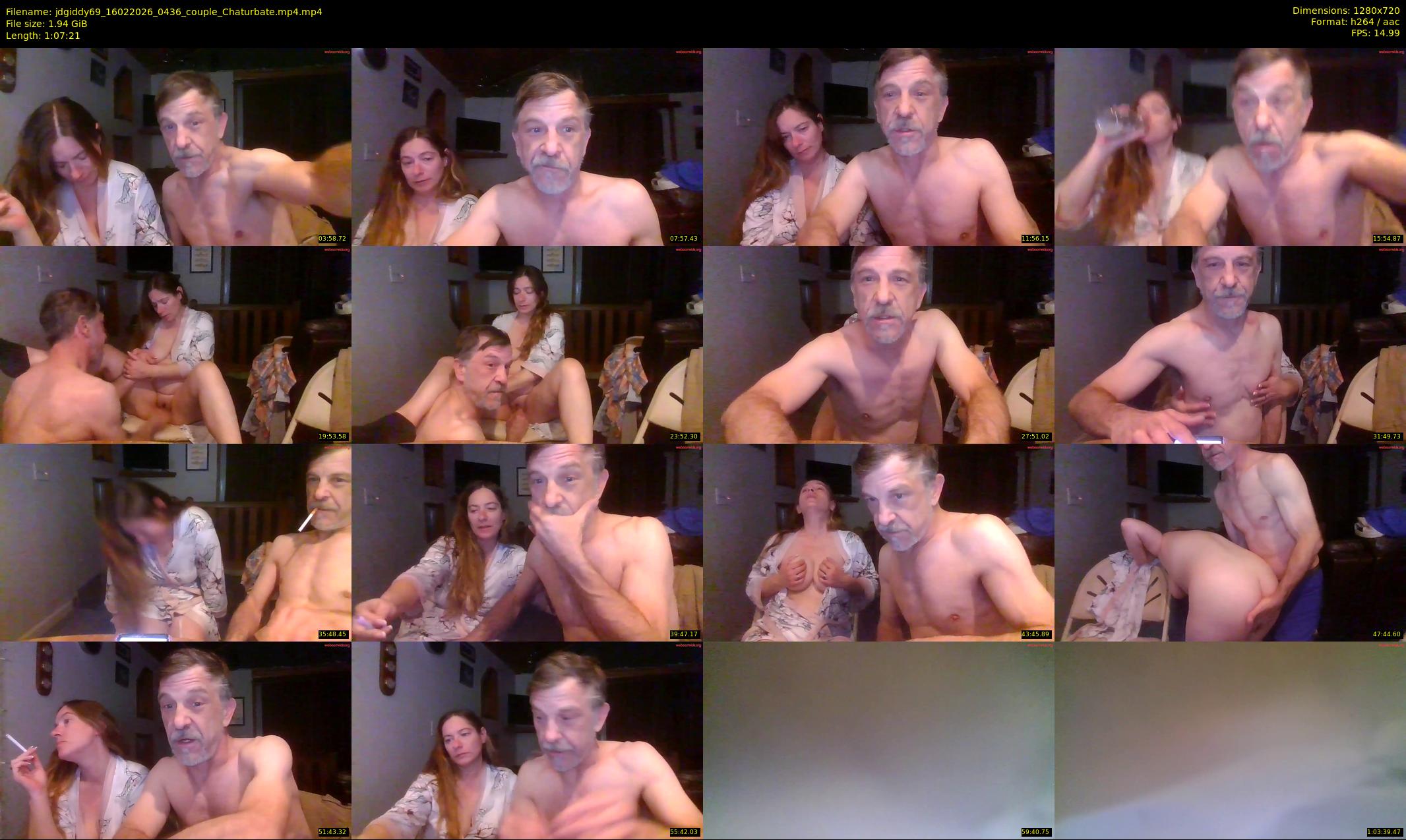 jdgiddy69 — 68 minute Chaturbate couple cam show recording, 720p, Feb 16, 2026