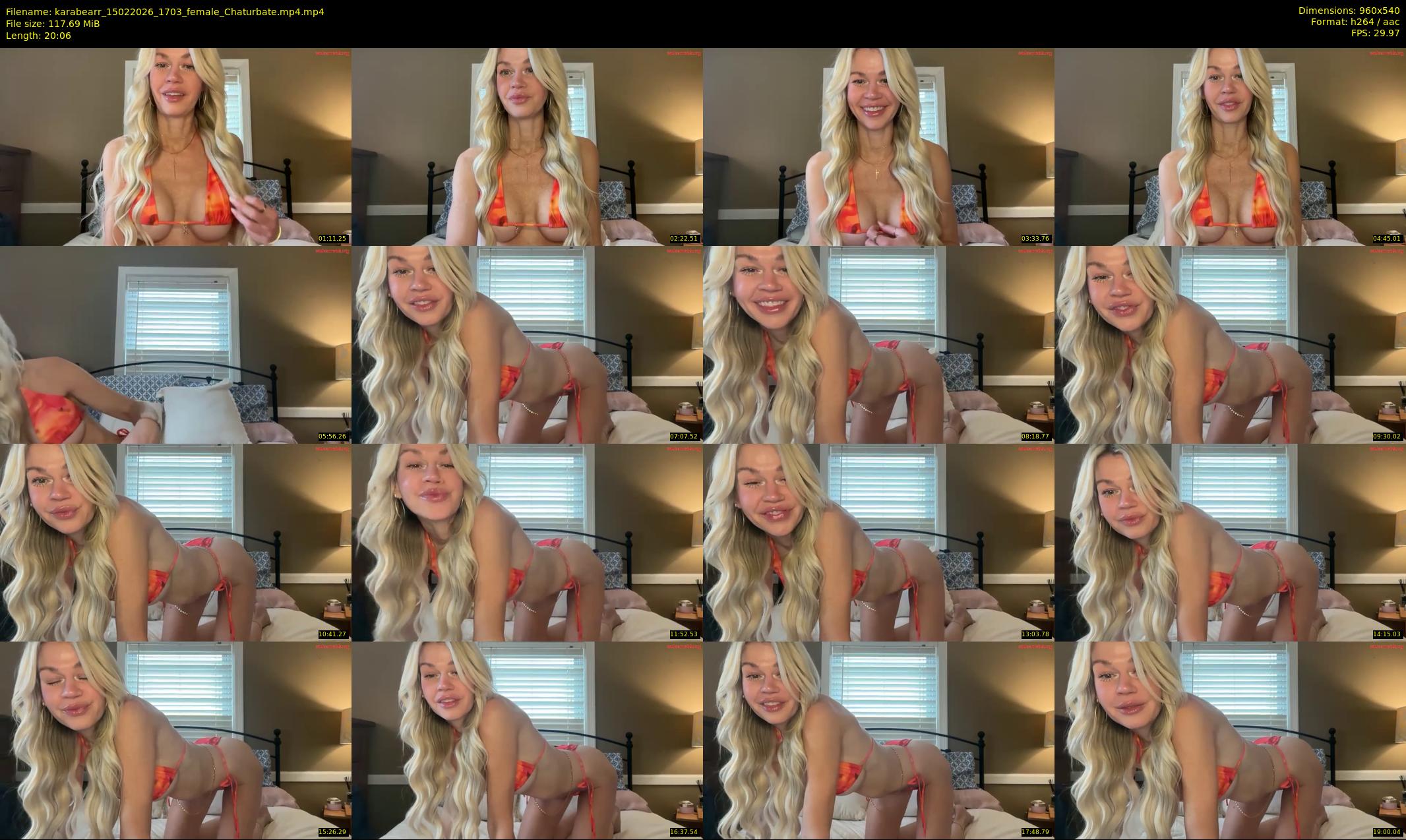 karabearr — 21 minute Chaturbate female cam show recording, 480p, Feb 15, 2026