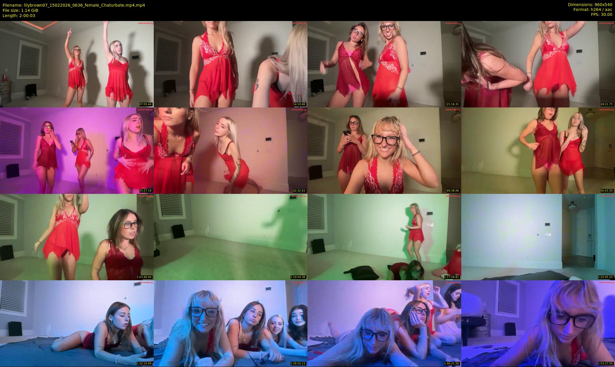 lilybrown07 — 121 minute Chaturbate female cam show recording, 480p, Feb 15, 2026