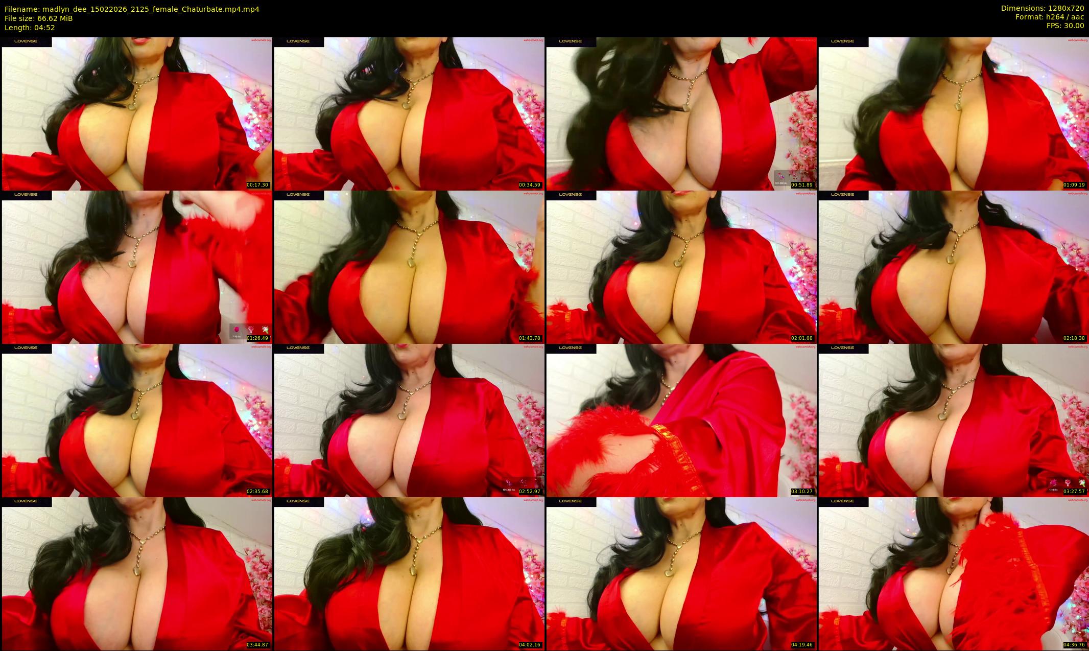 madlyn_dee — 5 minute Chaturbate female cam show recording, 720p, Feb 15, 2026