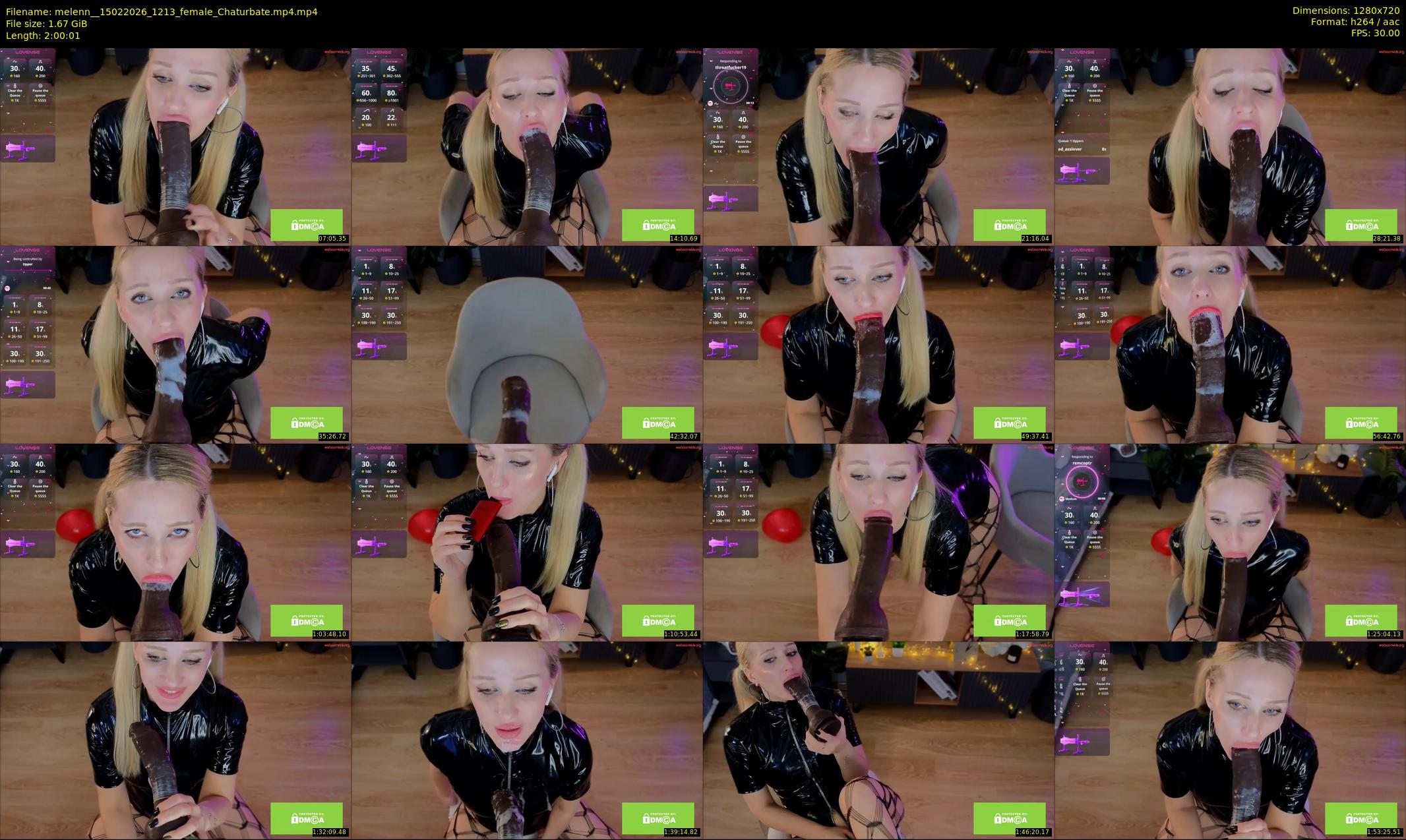 melenn_ — 121 minute Chaturbate female cam show recording, 720p, Feb 15, 2026