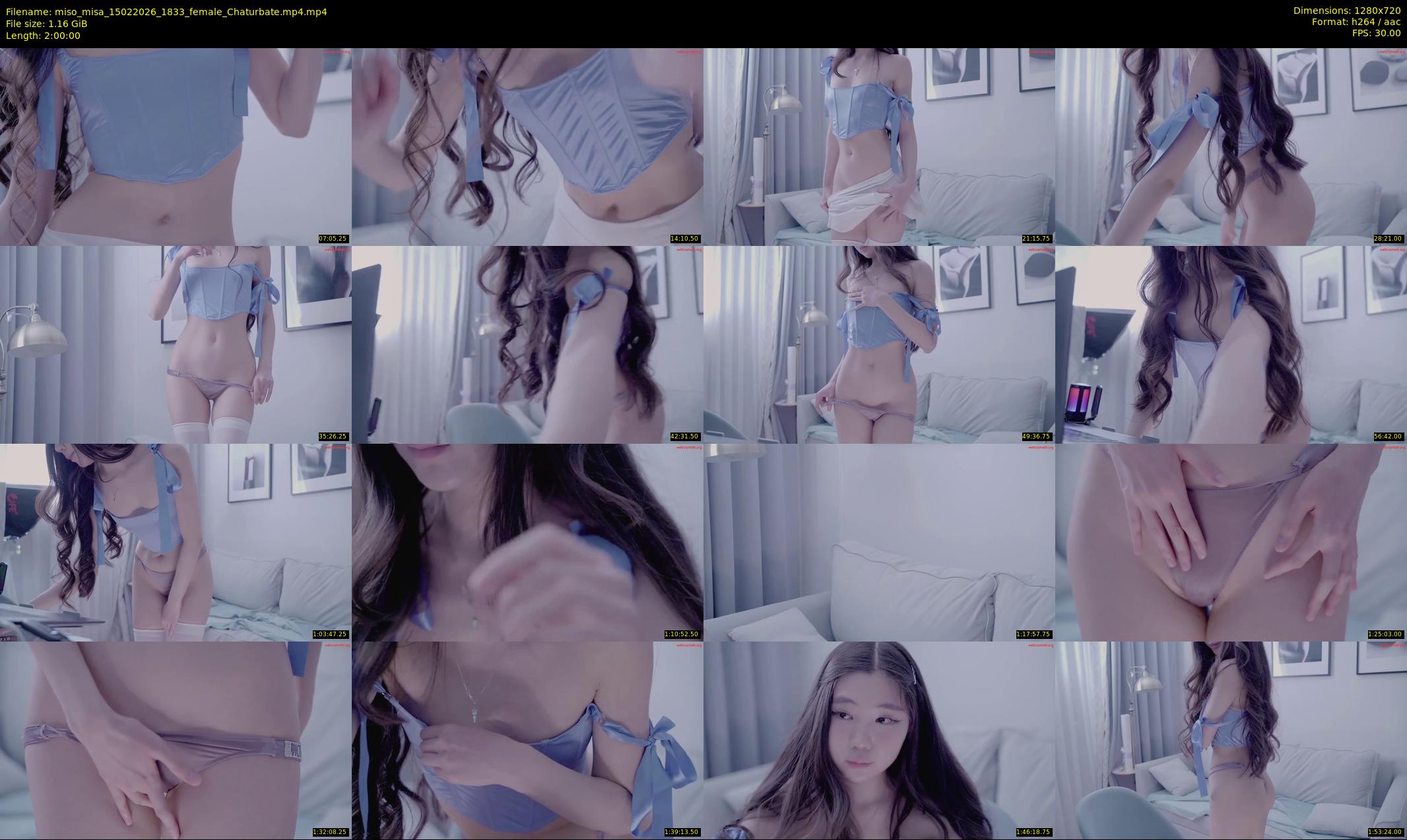 miso_misa — 120 minute Chaturbate female cam show recording, 720p, Feb 15, 2026