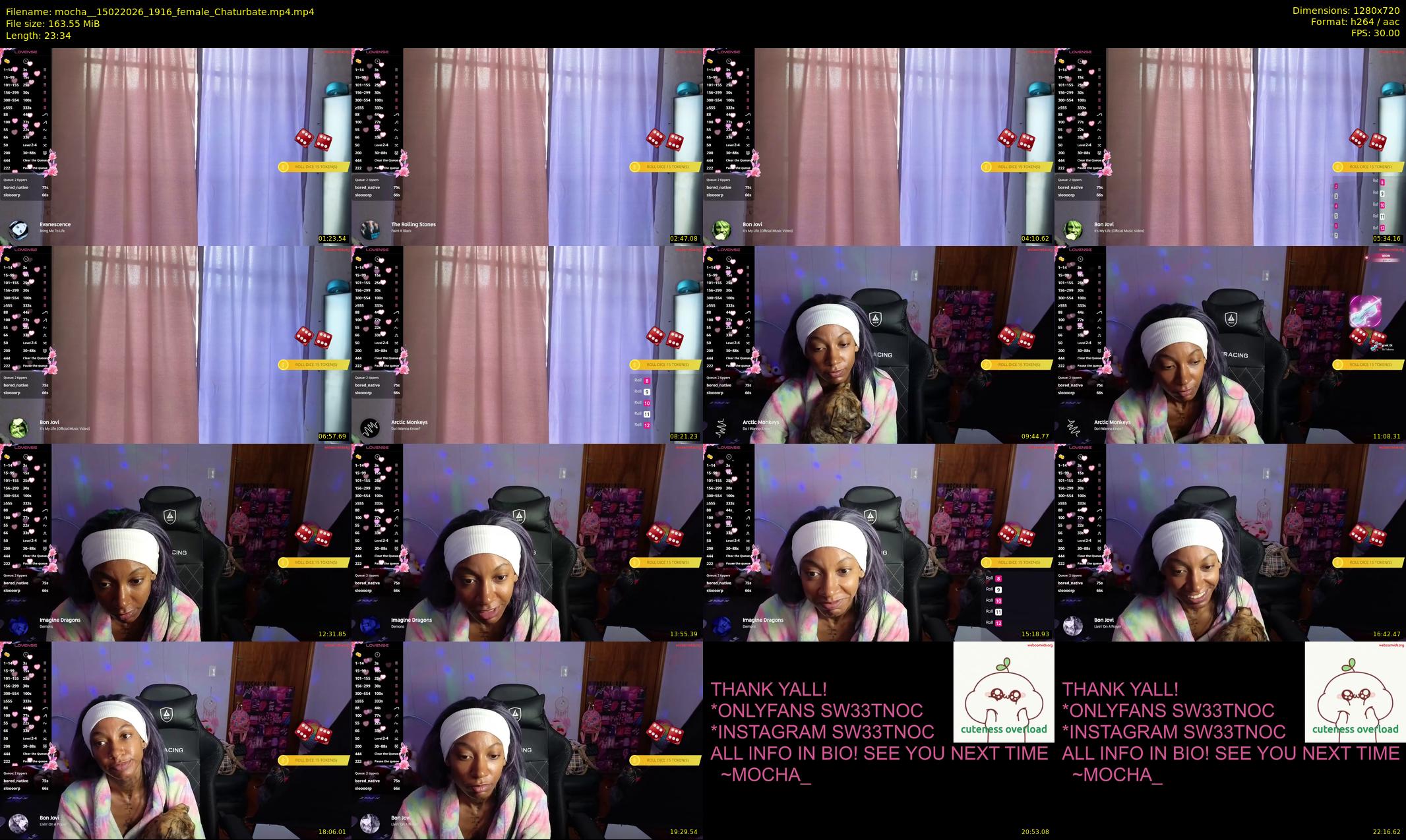 mocha_ — 24 minute Chaturbate female cam show recording, 720p, Feb 15, 2026