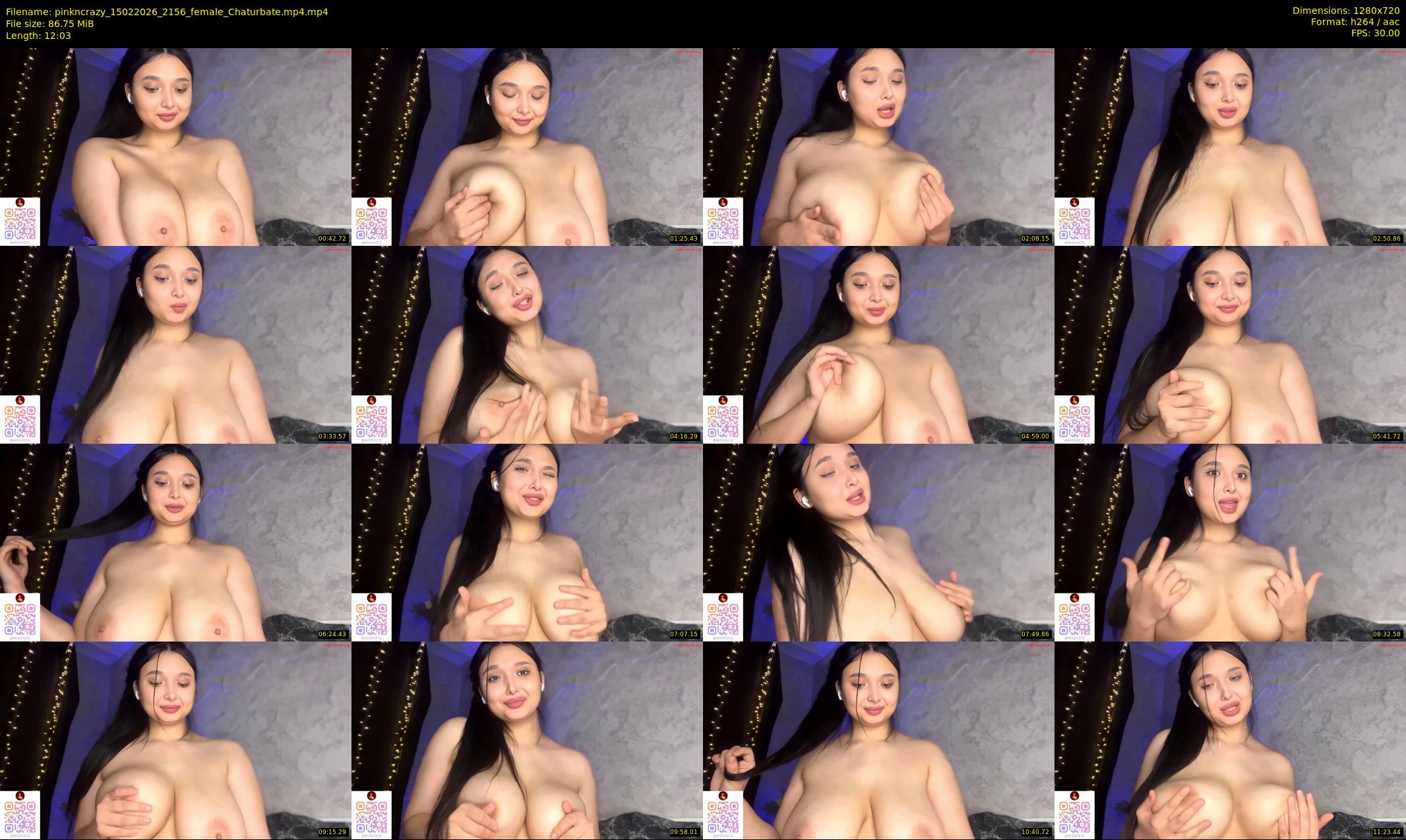 pinkncrazy — 13 minute Chaturbate female cam show recording, 720p, Feb 15, 2026