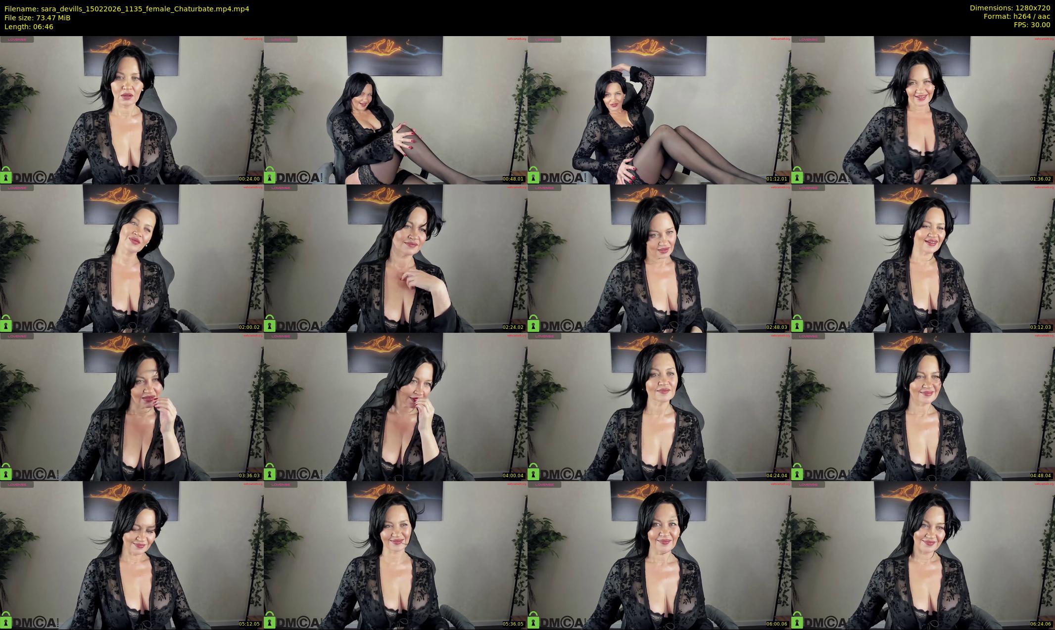 sara_devills — 7 minute Chaturbate female cam show recording, 720p, Feb 15, 2026