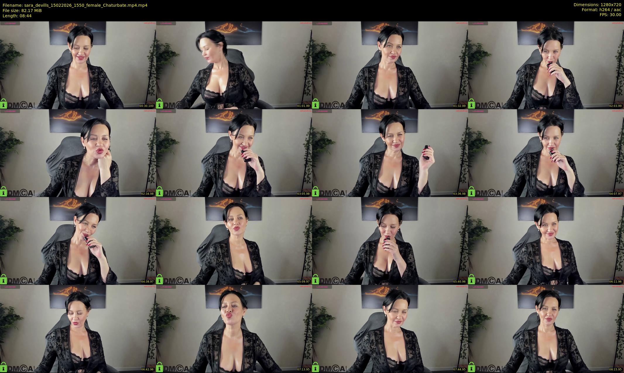 sara_devills — 9 minute Chaturbate female cam show recording, 720p, Feb 15, 2026