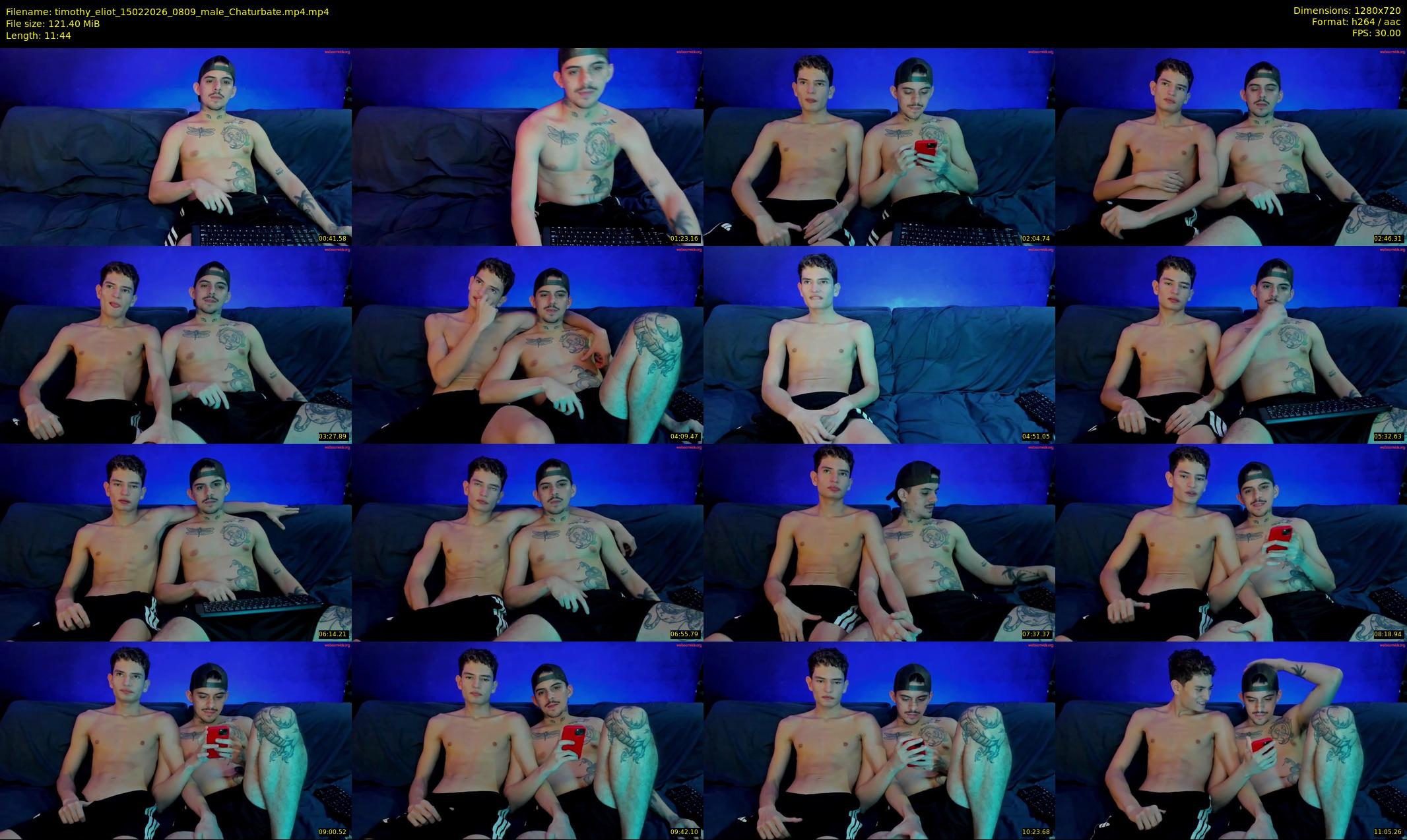 timothy_eliot — 12 minute Chaturbate male cam show recording, 720p, Feb 15, 2026
