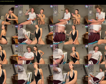 treezyny — 76 minute Chaturbate couple cam show recording, 720p, Feb 15, 2026