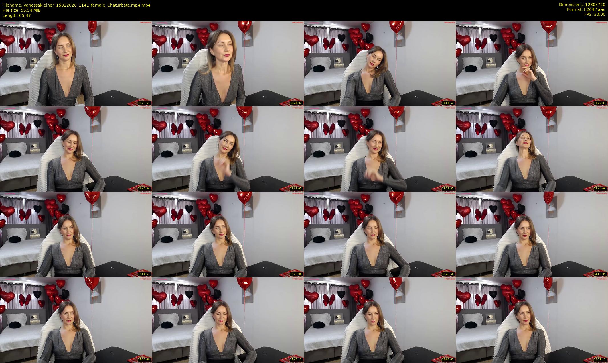 vanessakleiner — 6 minute Chaturbate female cam show recording, 720p, Feb 15, 2026
