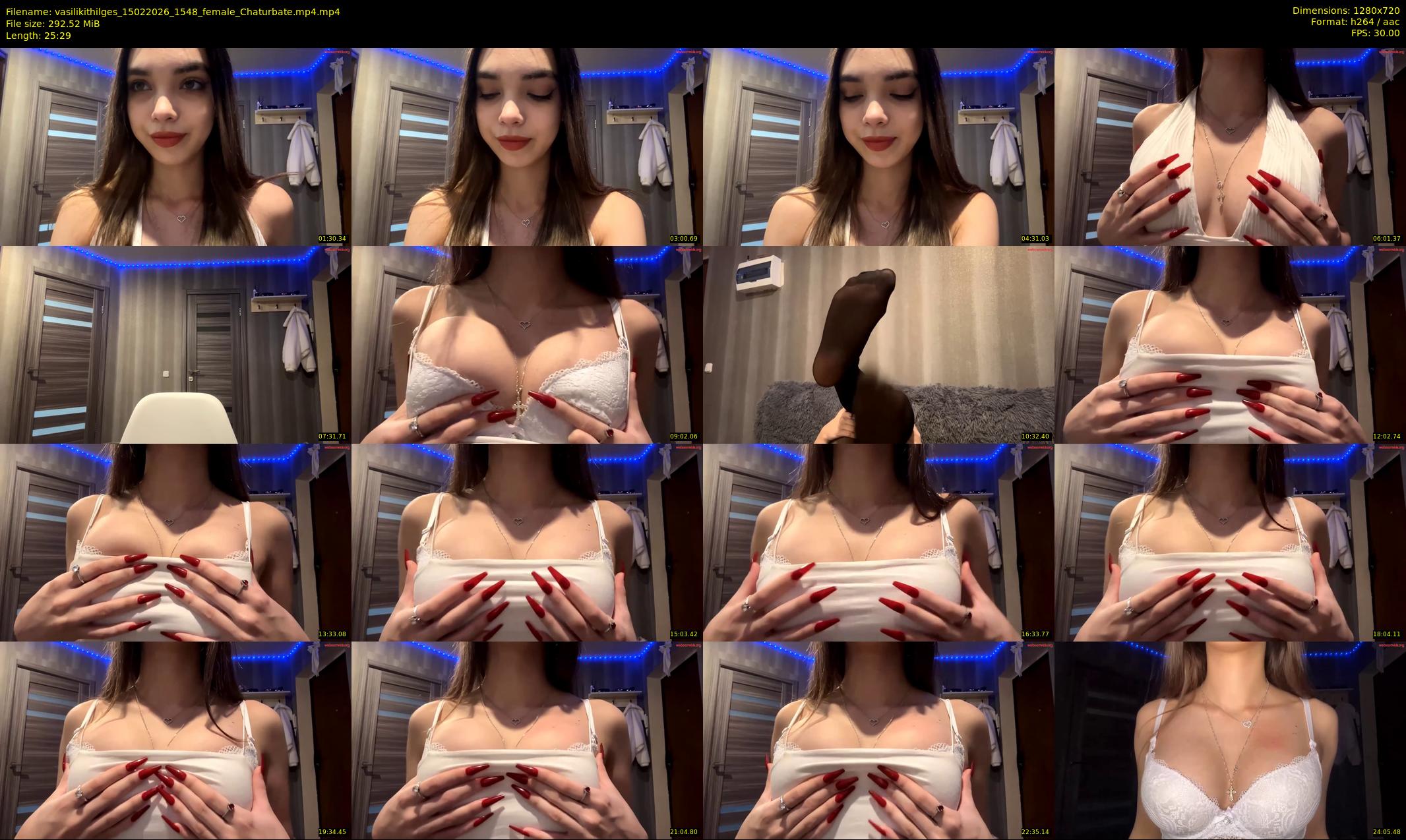 vasilikithilges — 26 minute Chaturbate female cam show recording, 720p, Feb 15, 2026