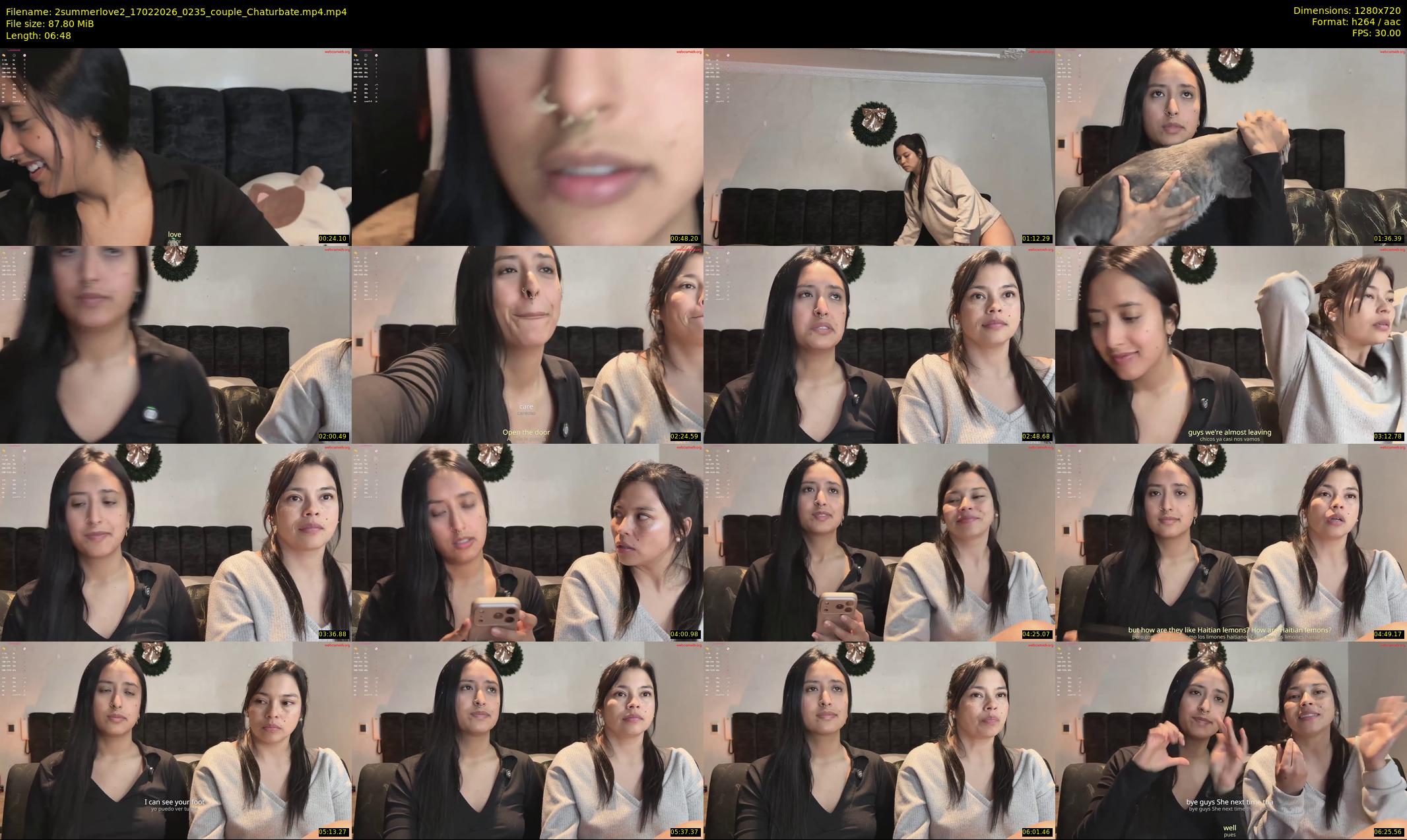 2summerlove2 — 7 minute Chaturbate female cam show recording, 720p, Feb 17, 2026