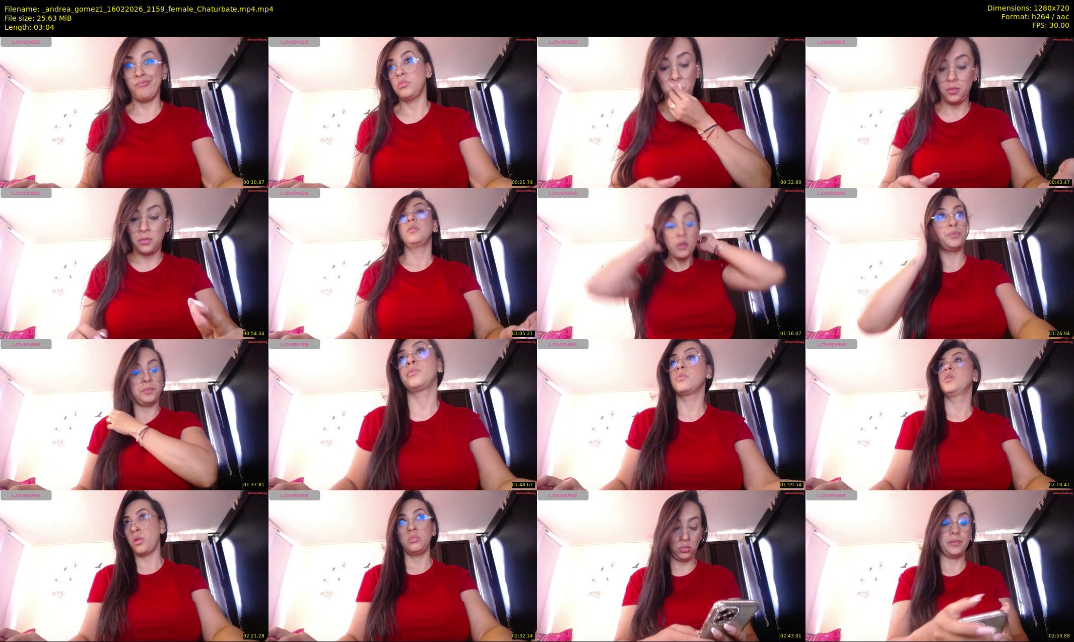 _andrea_gomez1 — 4 minute Chaturbate female cam show recording, 720p, Feb 16, 2026