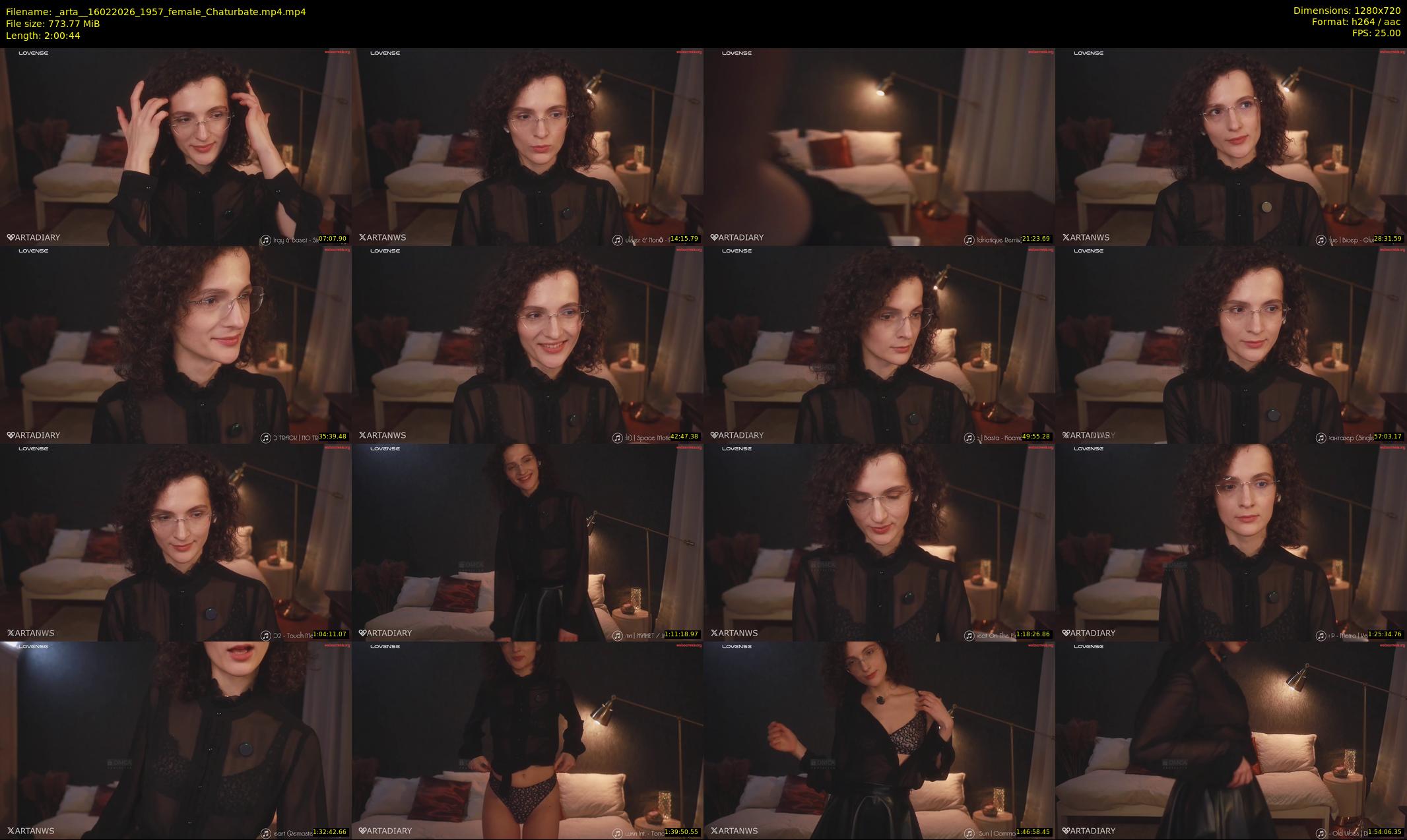_arta_ — 121 minute Chaturbate female cam show recording, 720p, Feb 16, 2026