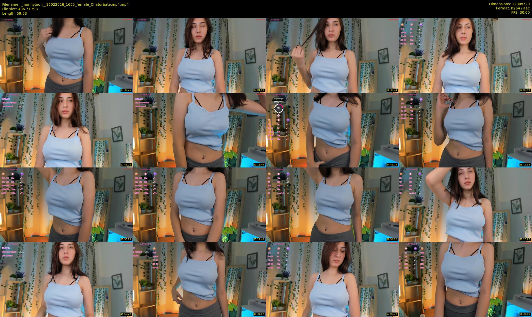 _monnytoon_ — 60 minute Chaturbate female cam show recording, 720p, Feb 16, 2026