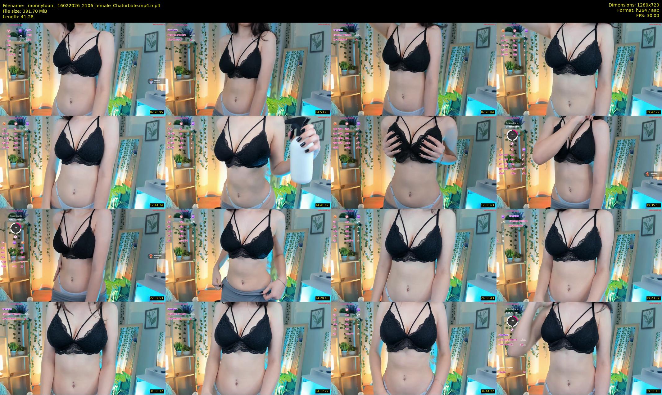 _monnytoon_ — 42 minute Chaturbate female cam show recording, 720p, Feb 16, 2026