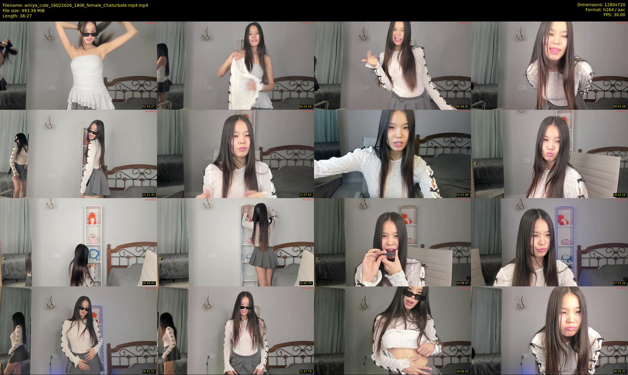 amiya_cute — 39 minute Chaturbate female cam show recording, 720p, Feb 16, 2026