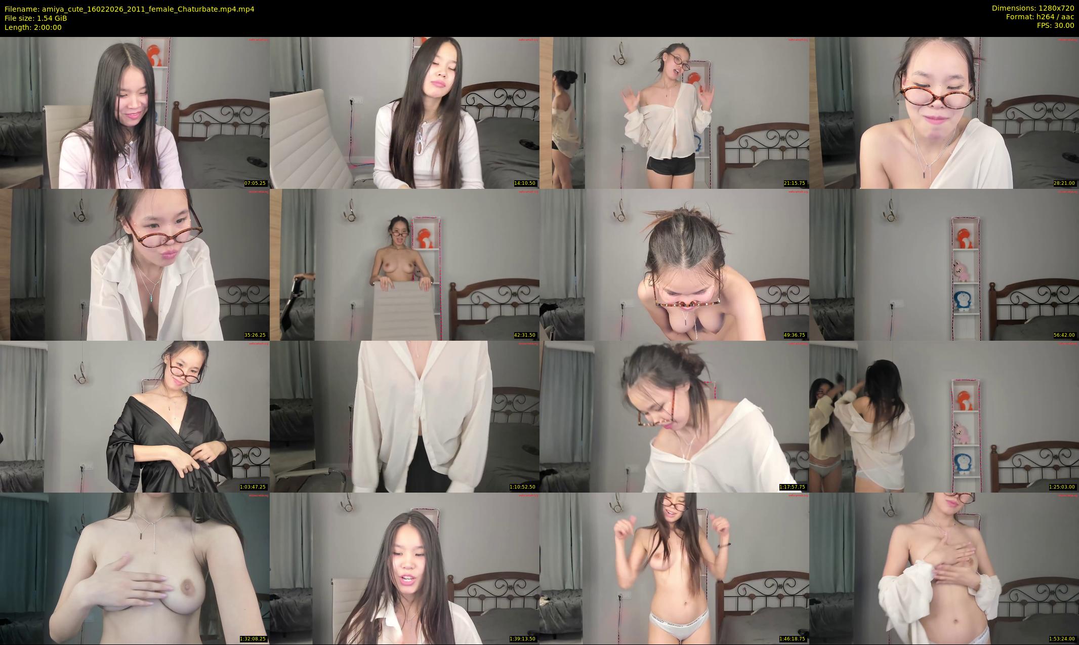 amiya_cute — 120 minute Chaturbate female cam show recording, 720p, Feb 16, 2026