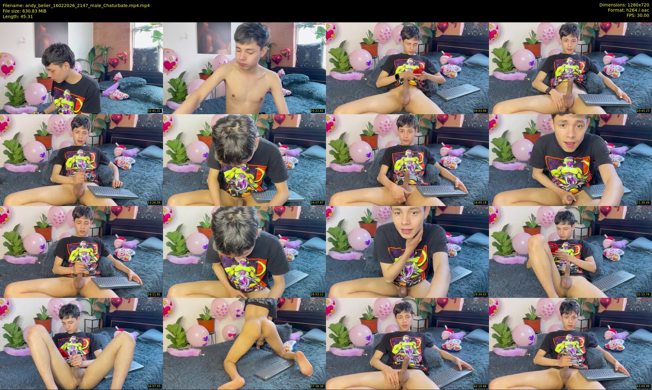 andy_belier — 46 minute Chaturbate male cam show recording, 720p, Feb 16, 2026