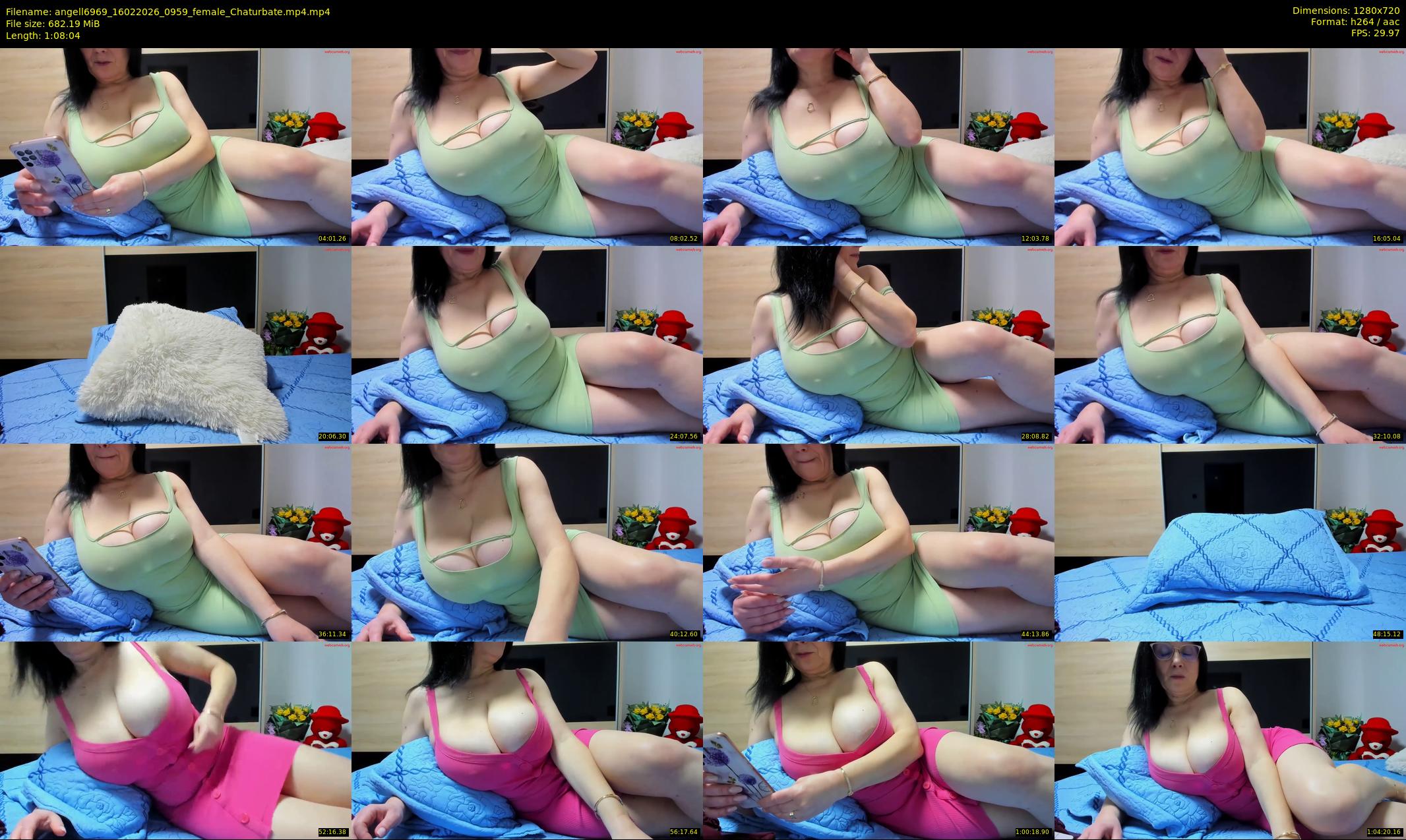 angell6969 — 69 minute Chaturbate female cam show recording, 720p, Feb 16, 2026
