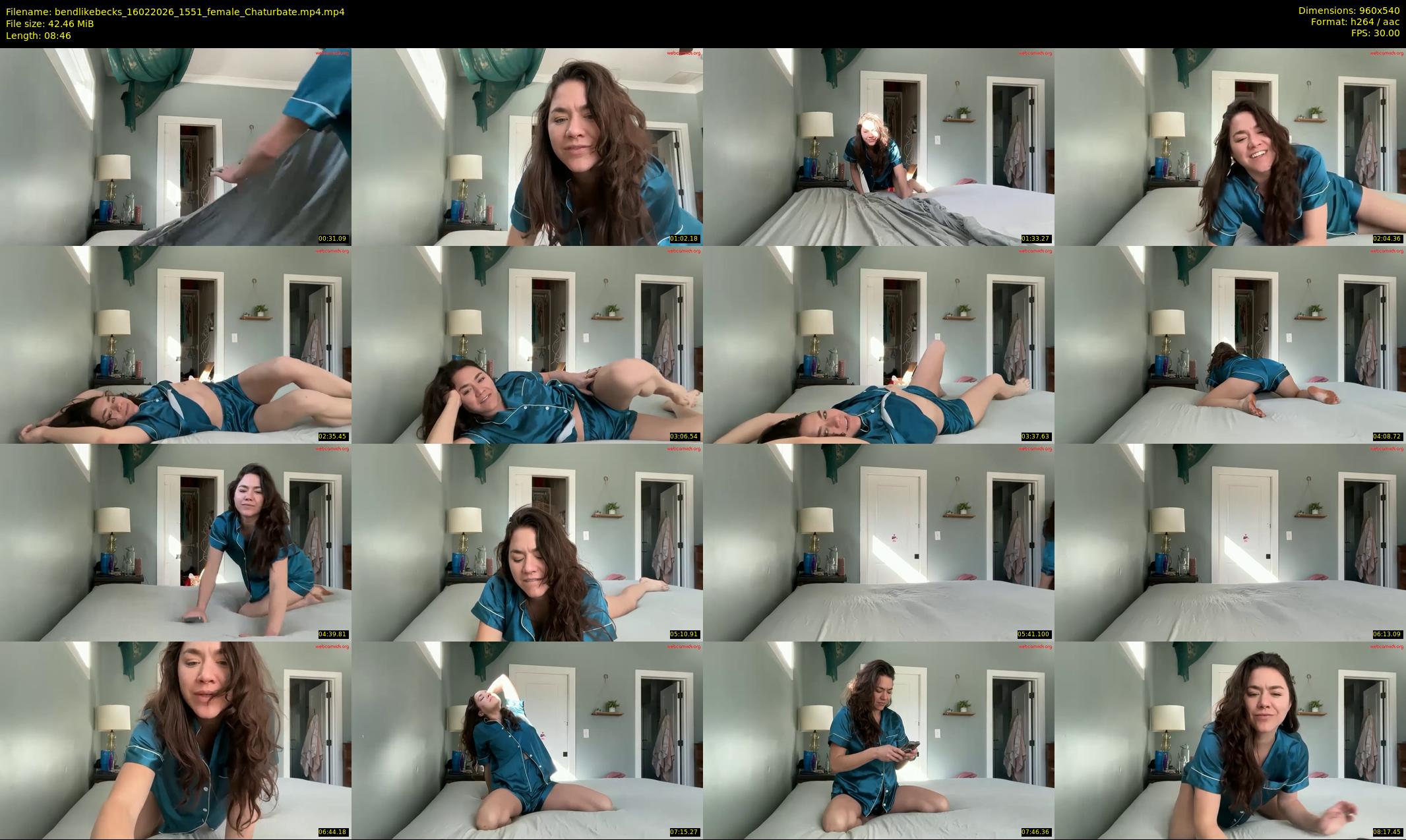 bendlikebecks — 9 minute Chaturbate female cam show recording, 480p, Feb 16, 2026