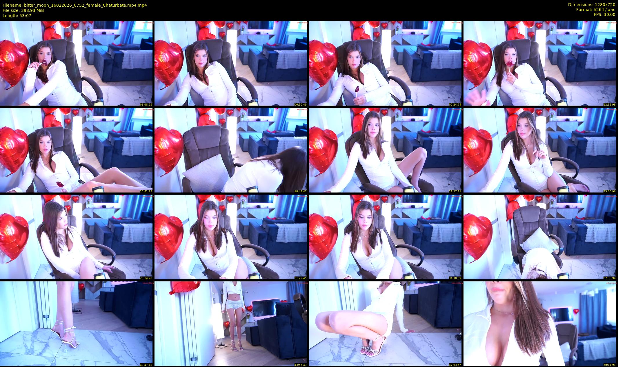 bitter_moon — 54 minute Chaturbate female cam show recording, 720p, Feb 16, 2026
