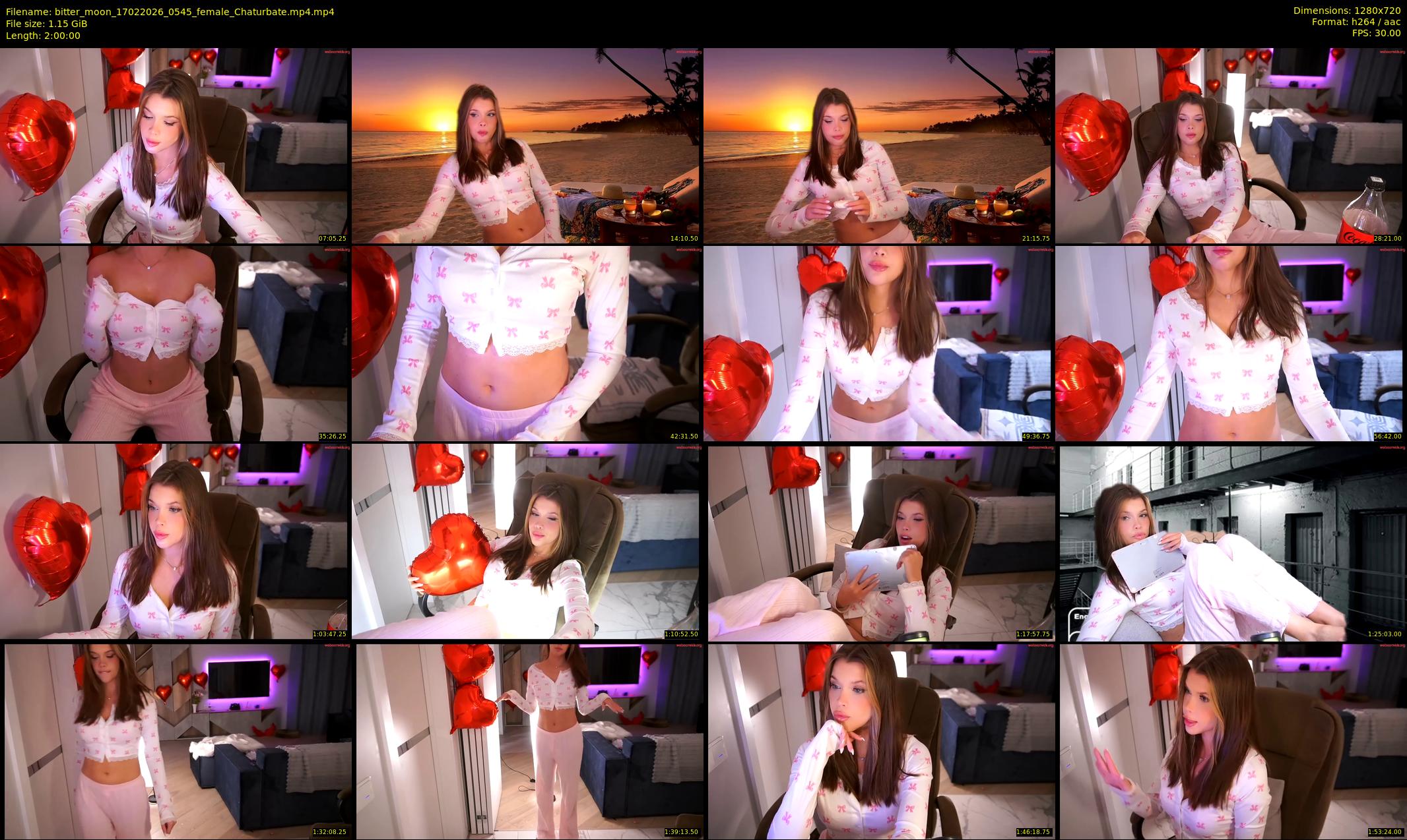 bitter_moon — 120 minute Chaturbate female cam show recording, 720p, Feb 17, 2026