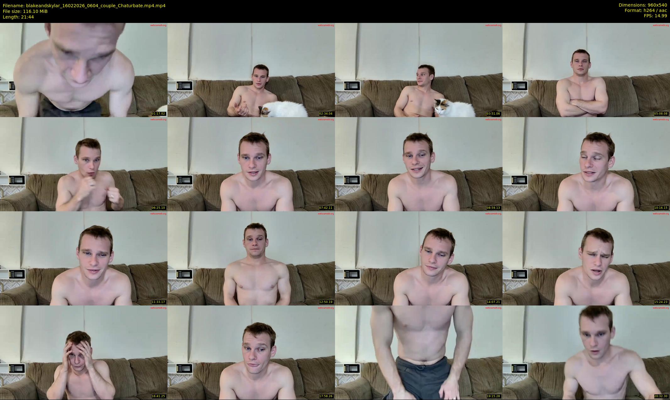 blakeandskylar — 22 minute Chaturbate couple cam show recording, 480p, Feb 16, 2026