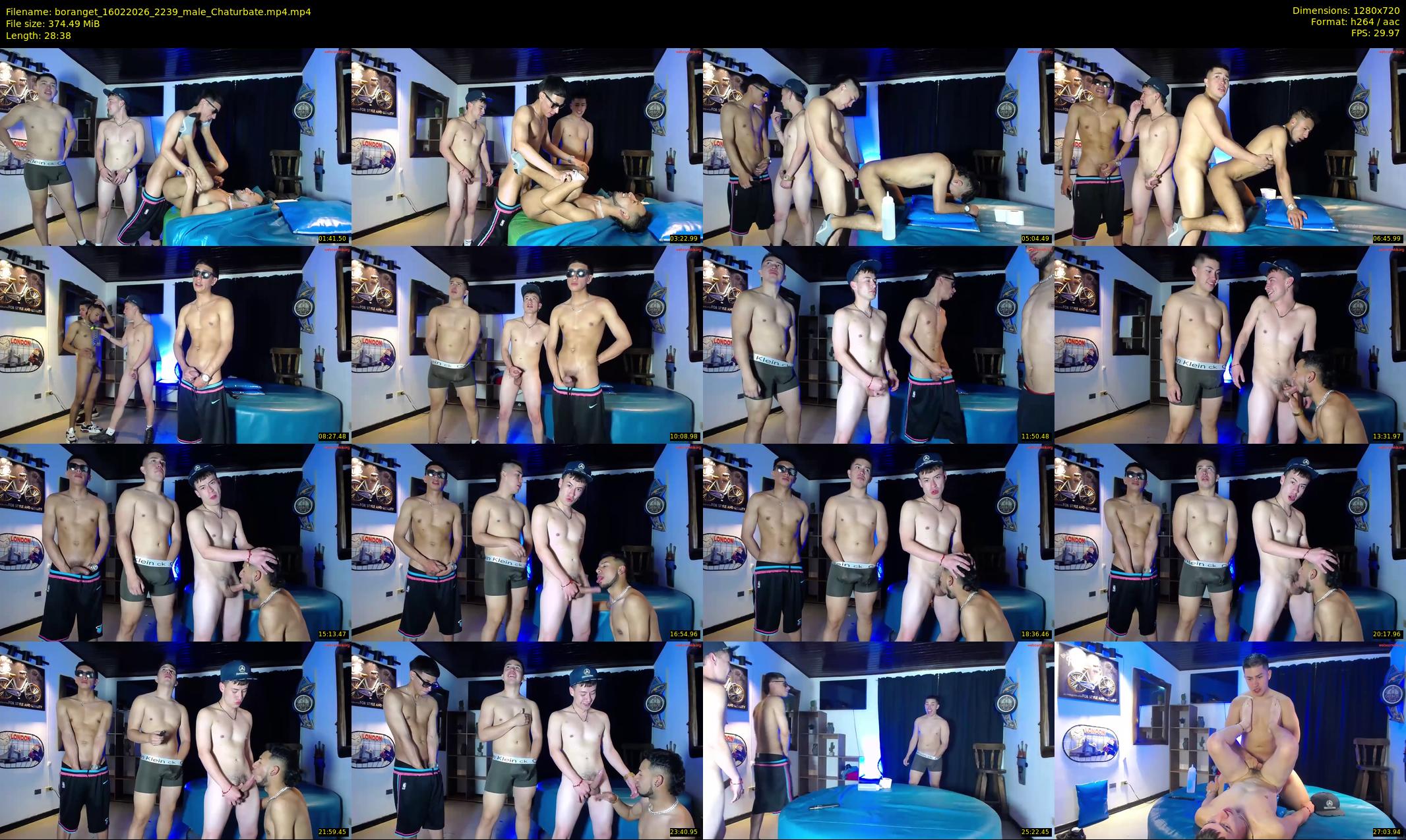 boranget — 29 minute Chaturbate male cam show recording, 720p, Feb 16, 2026