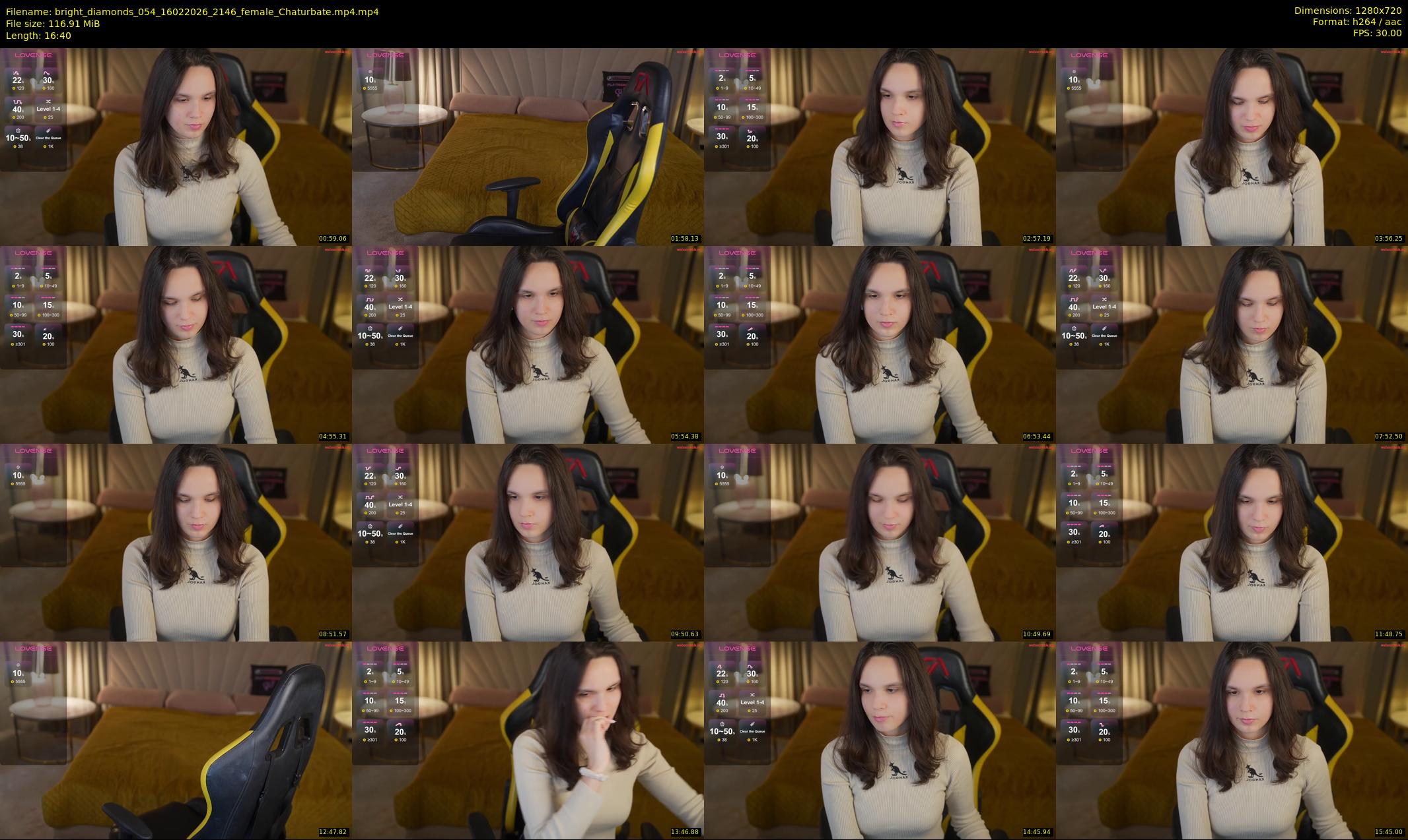 bright_diamonds_054 — 17 minute Chaturbate couple cam show recording, 720p, Feb 16, 2026