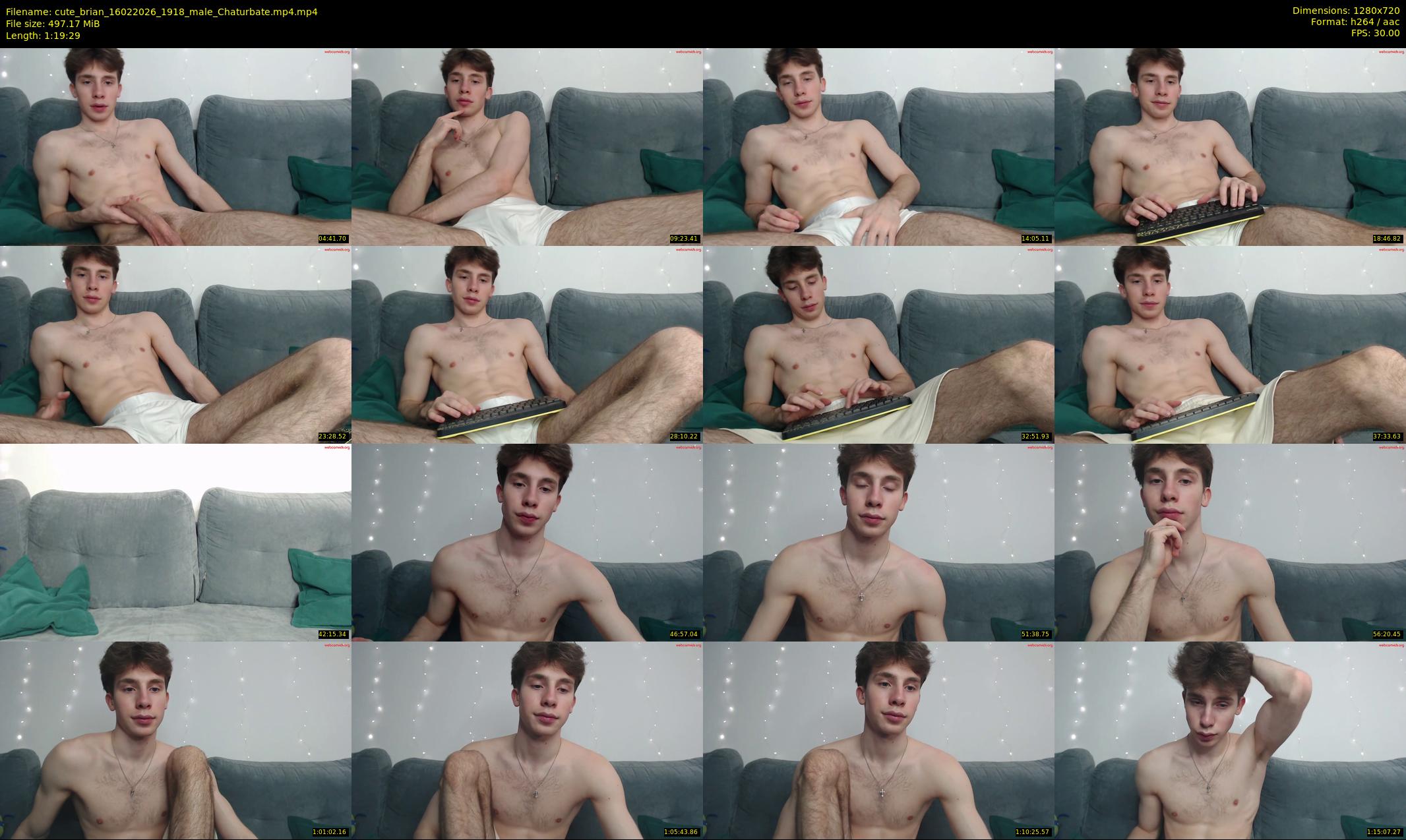 cute_brian — 80 minute Chaturbate male cam show recording, 720p, Feb 16, 2026