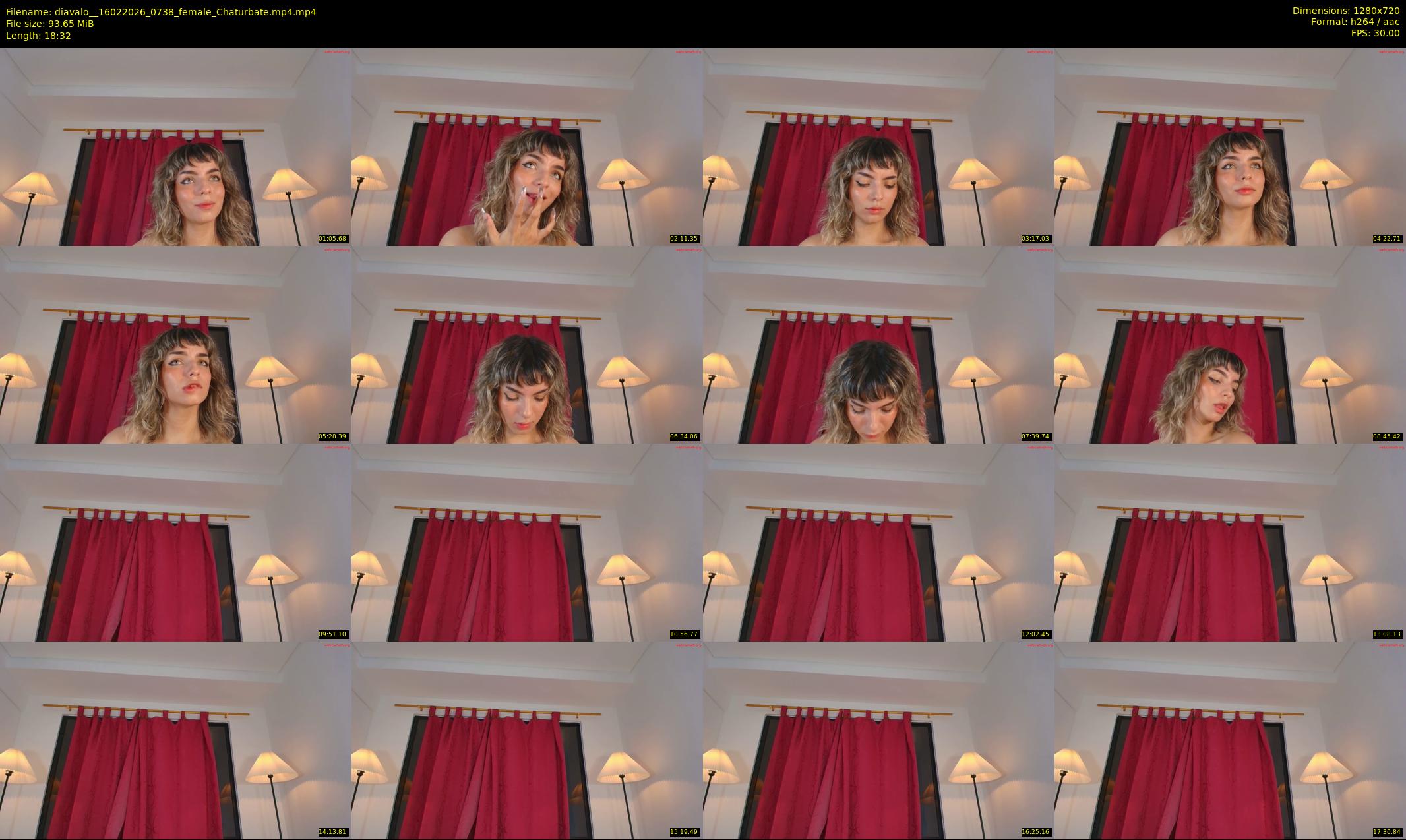 diavalo_ — 19 minute Chaturbate female cam show recording, 720p, Feb 16, 2026